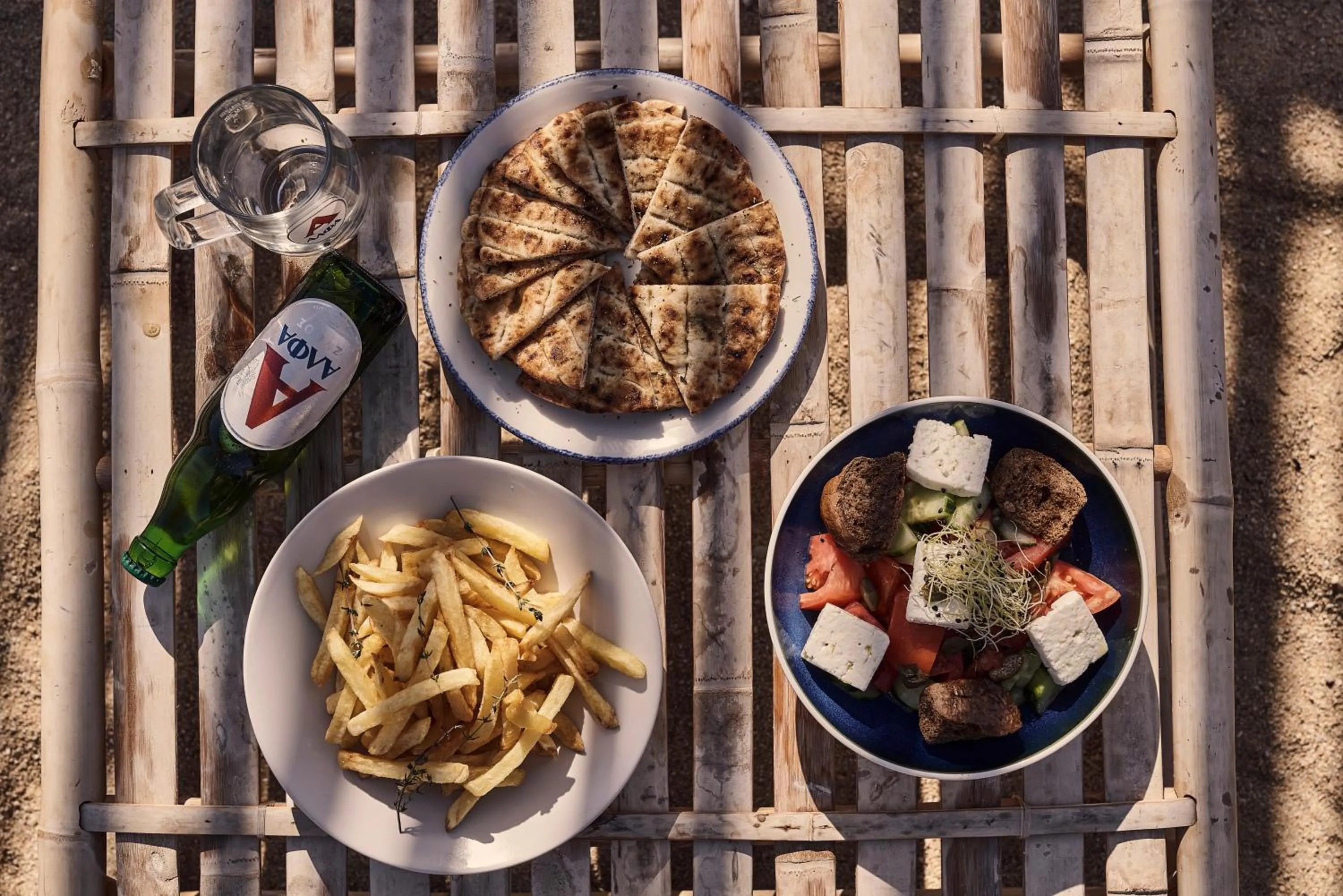 Food and drinks in Dionysos Seaside Resort Ios