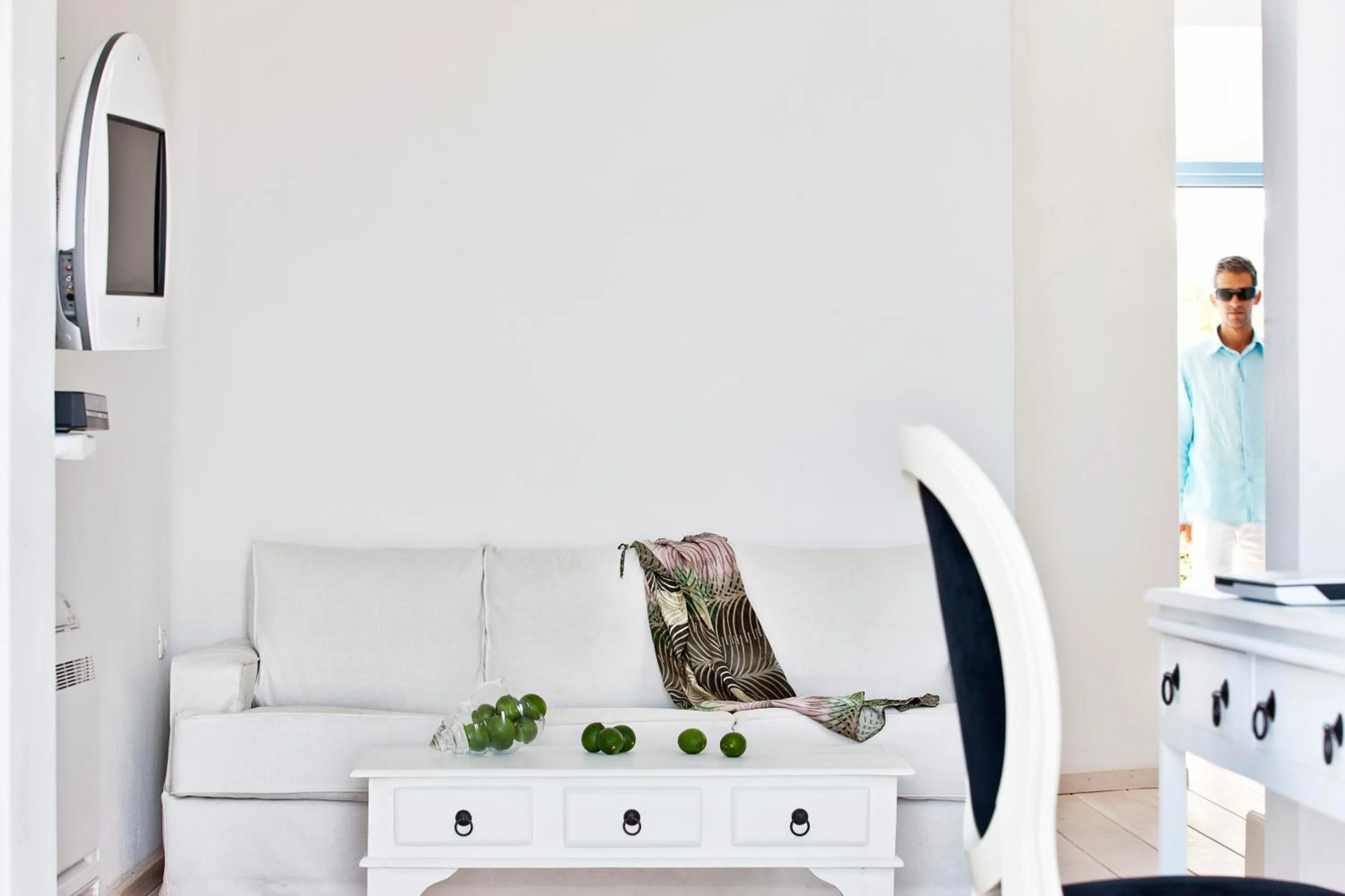 Living room in Thermes Luxury Villas And Spa