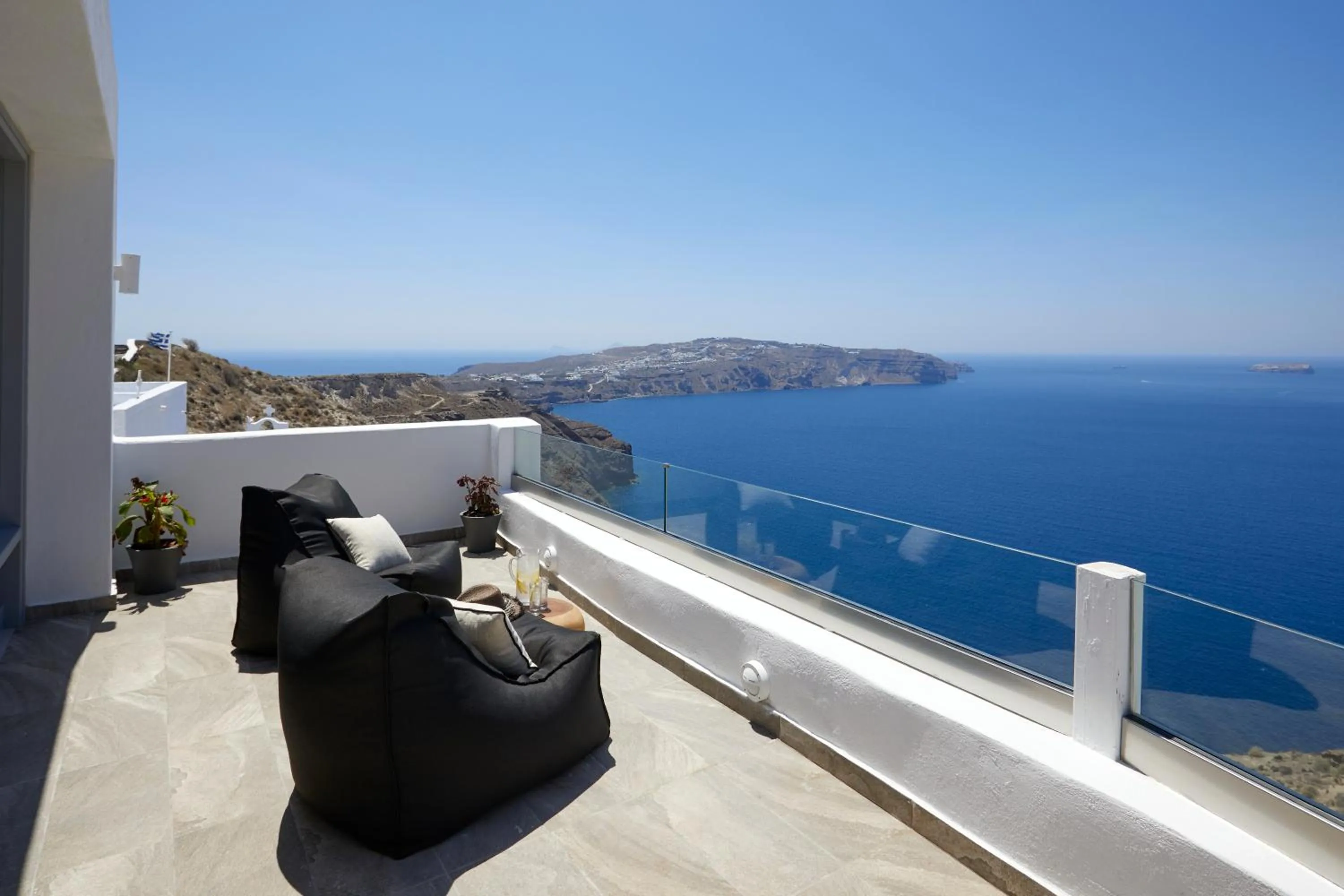 Balcony/Terrace in Thermes Luxury Villas And Spa