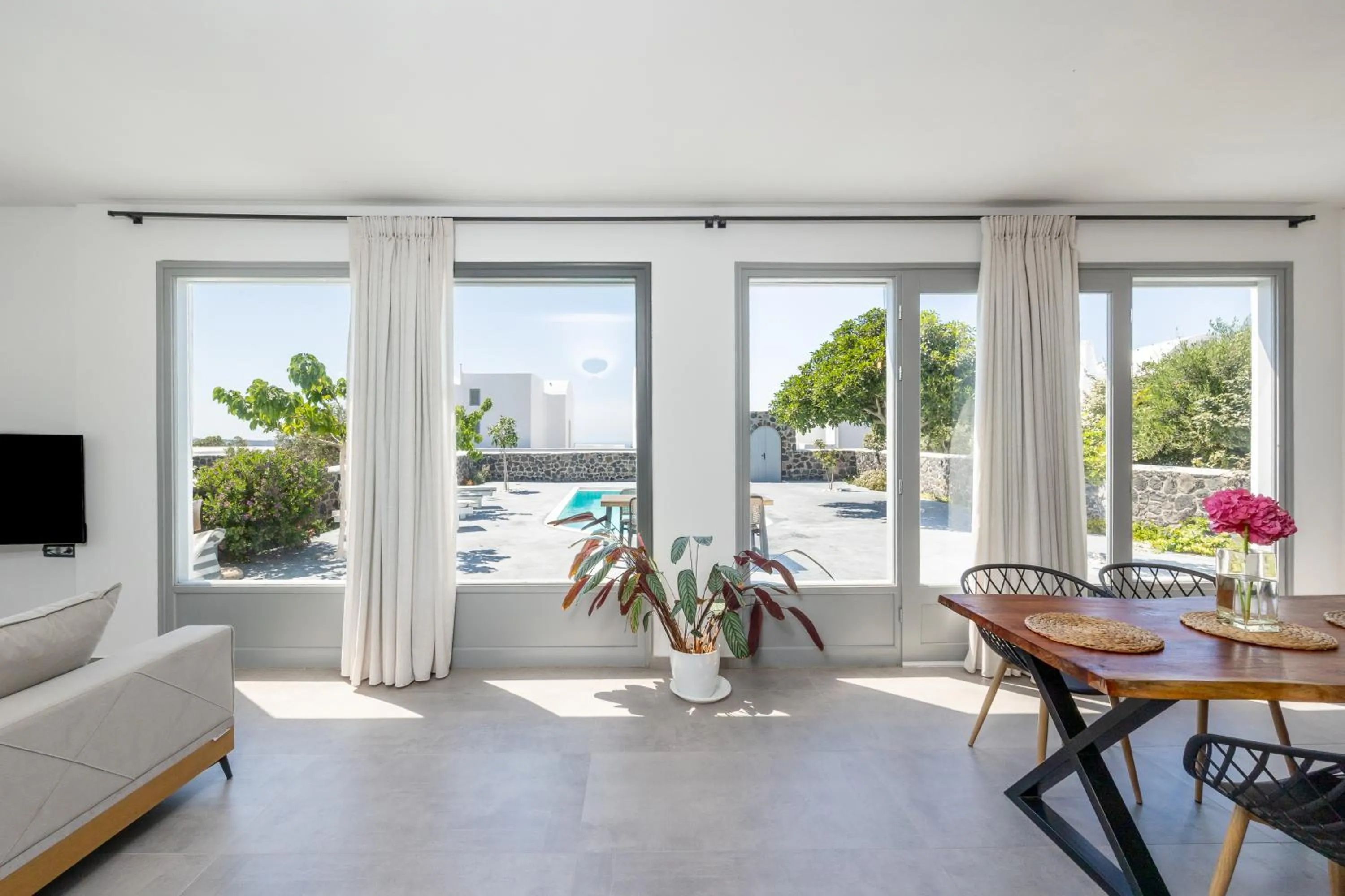Seating area in Thermes Luxury Villas And Spa