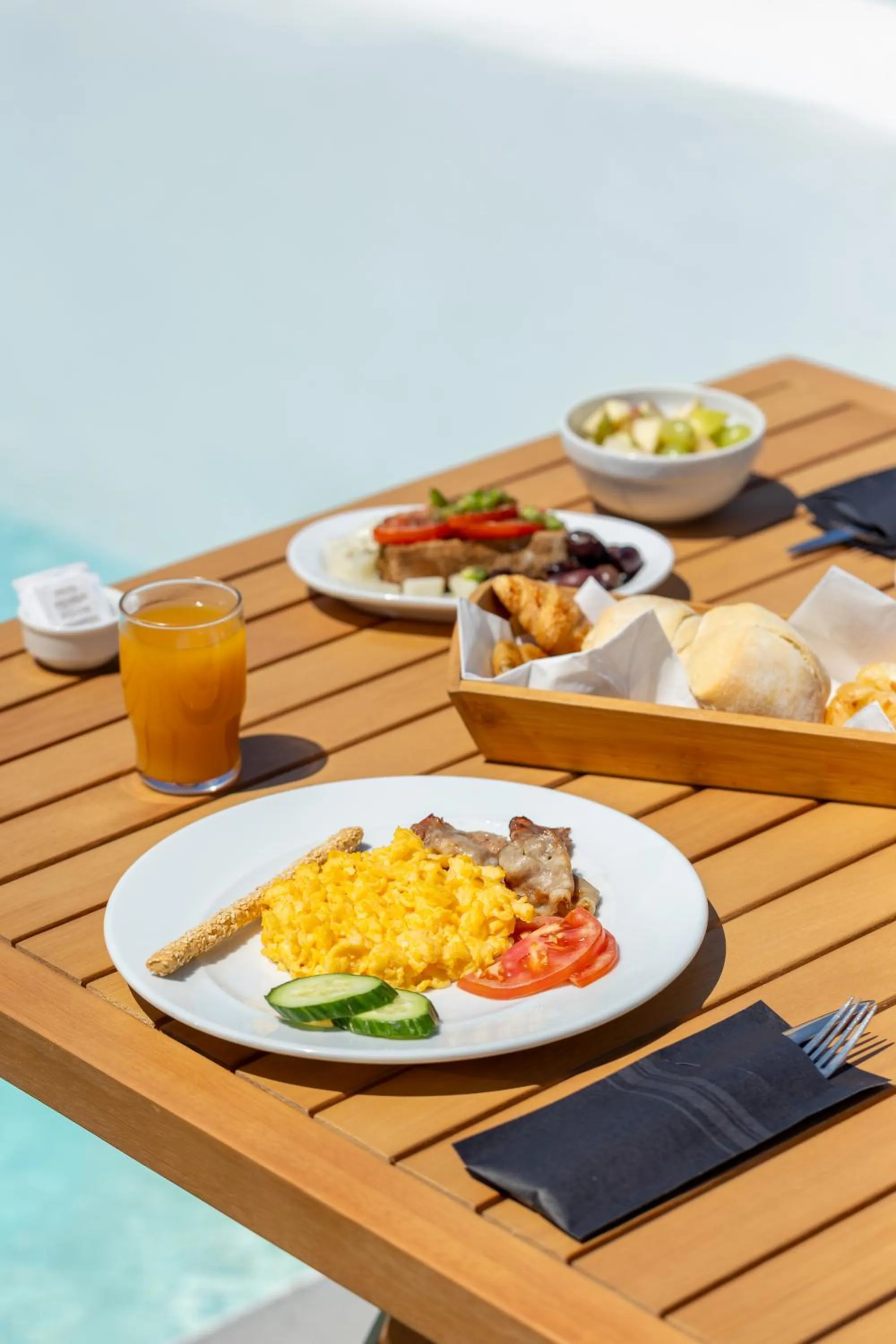 Breakfast in Thermes Luxury Villas And Spa