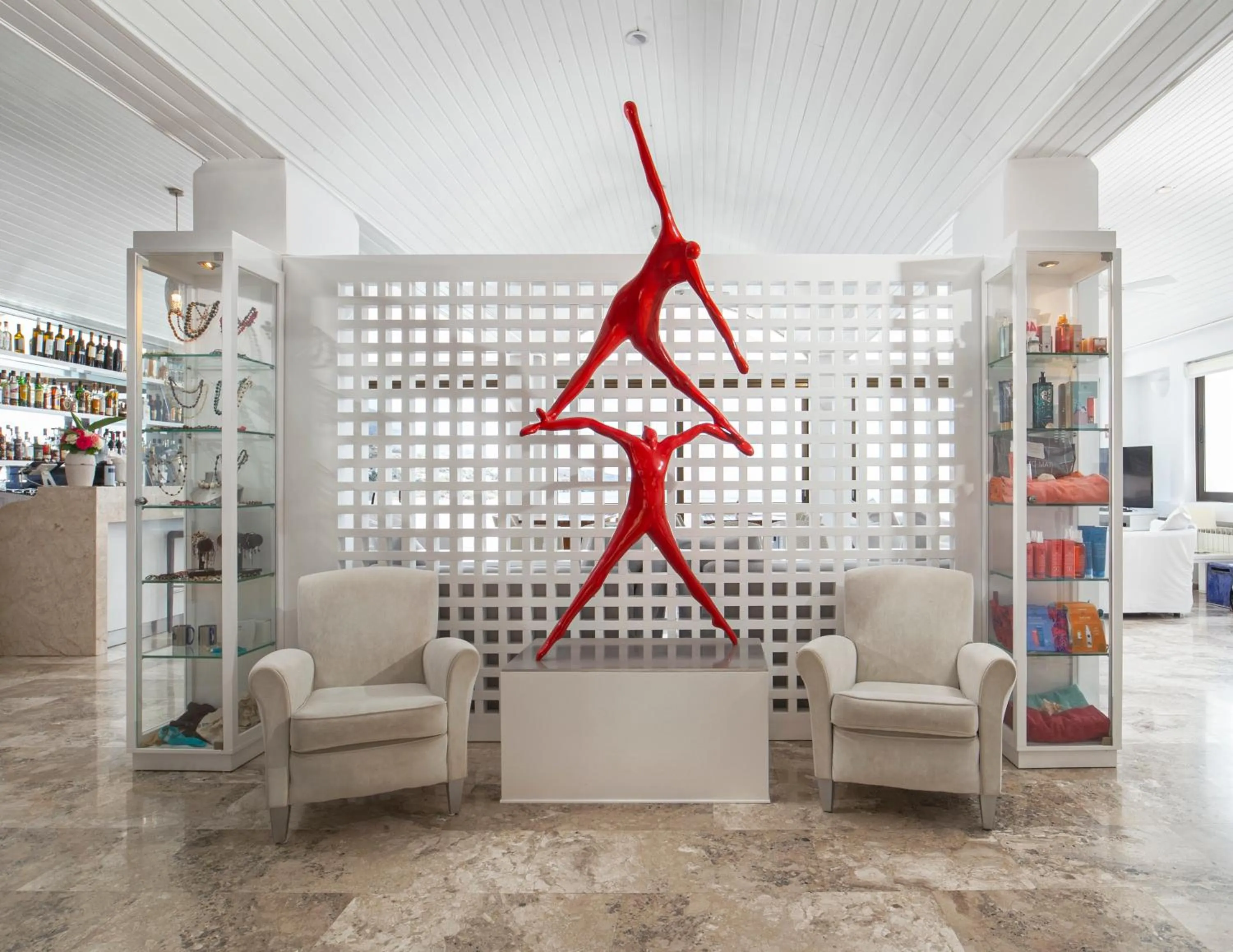 Facade/entrance in Hotel Perrakis