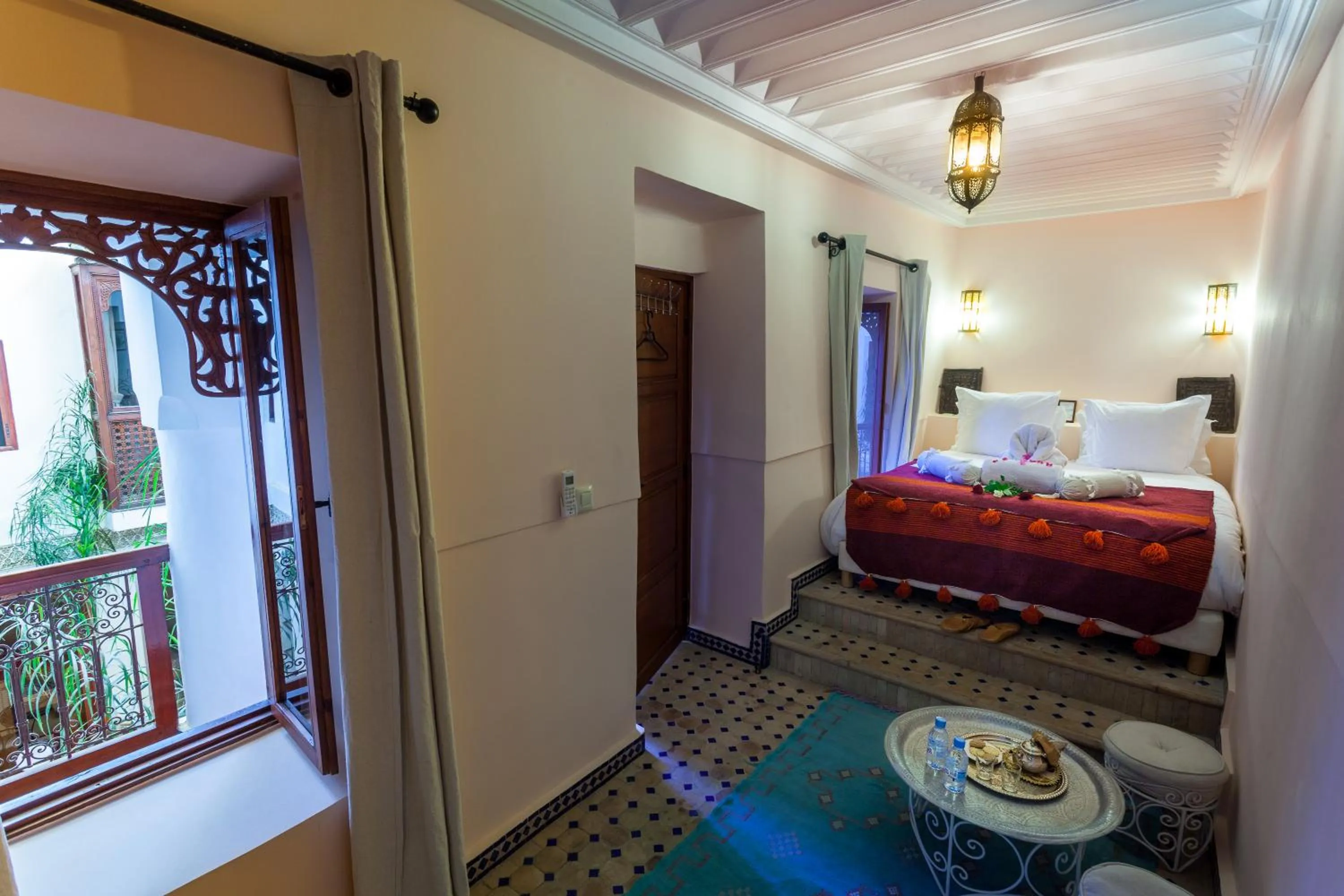 Bedroom, Bed in Riad Chams Marrakech