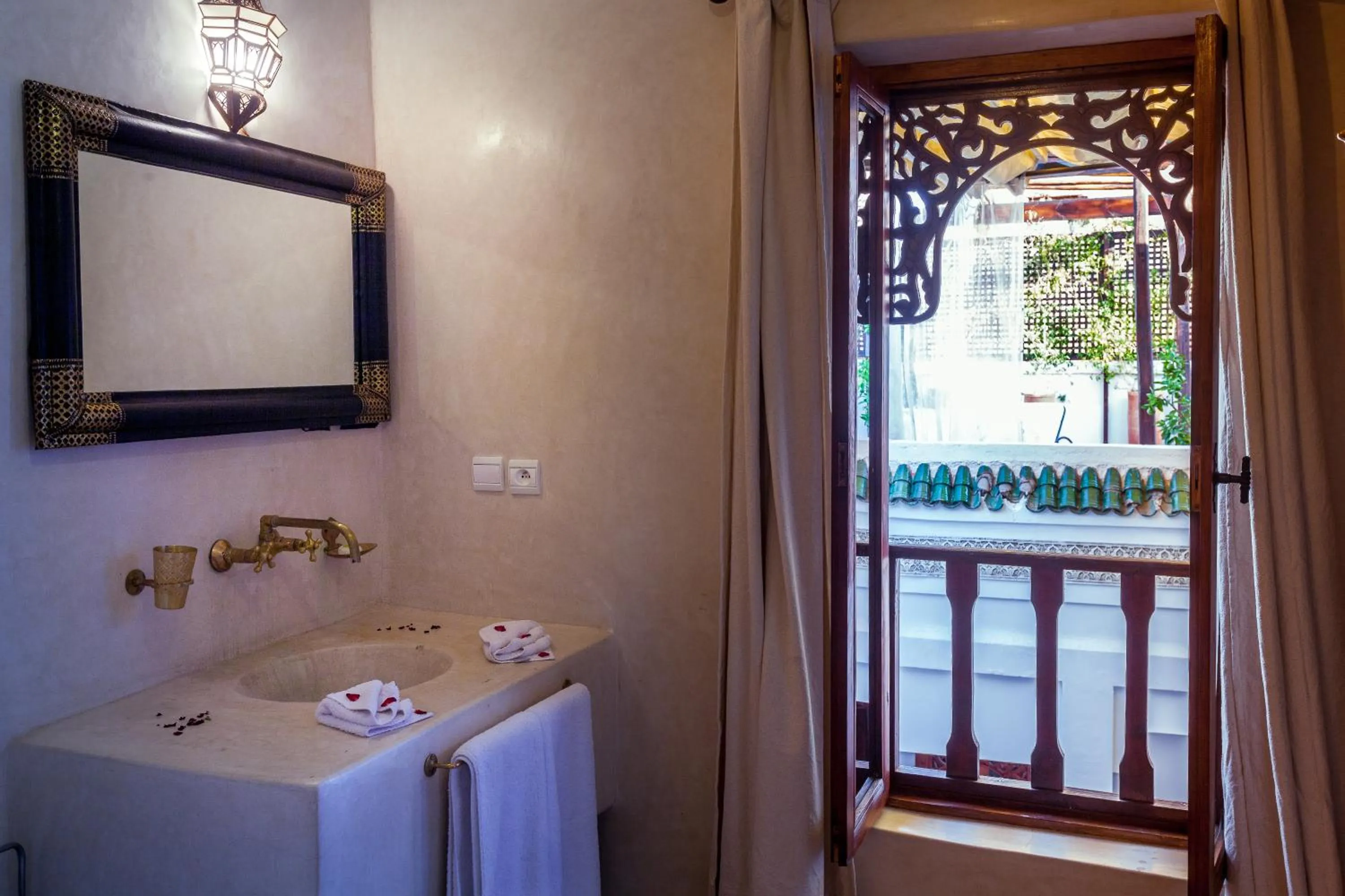 Pool view in Riad Chams Marrakech