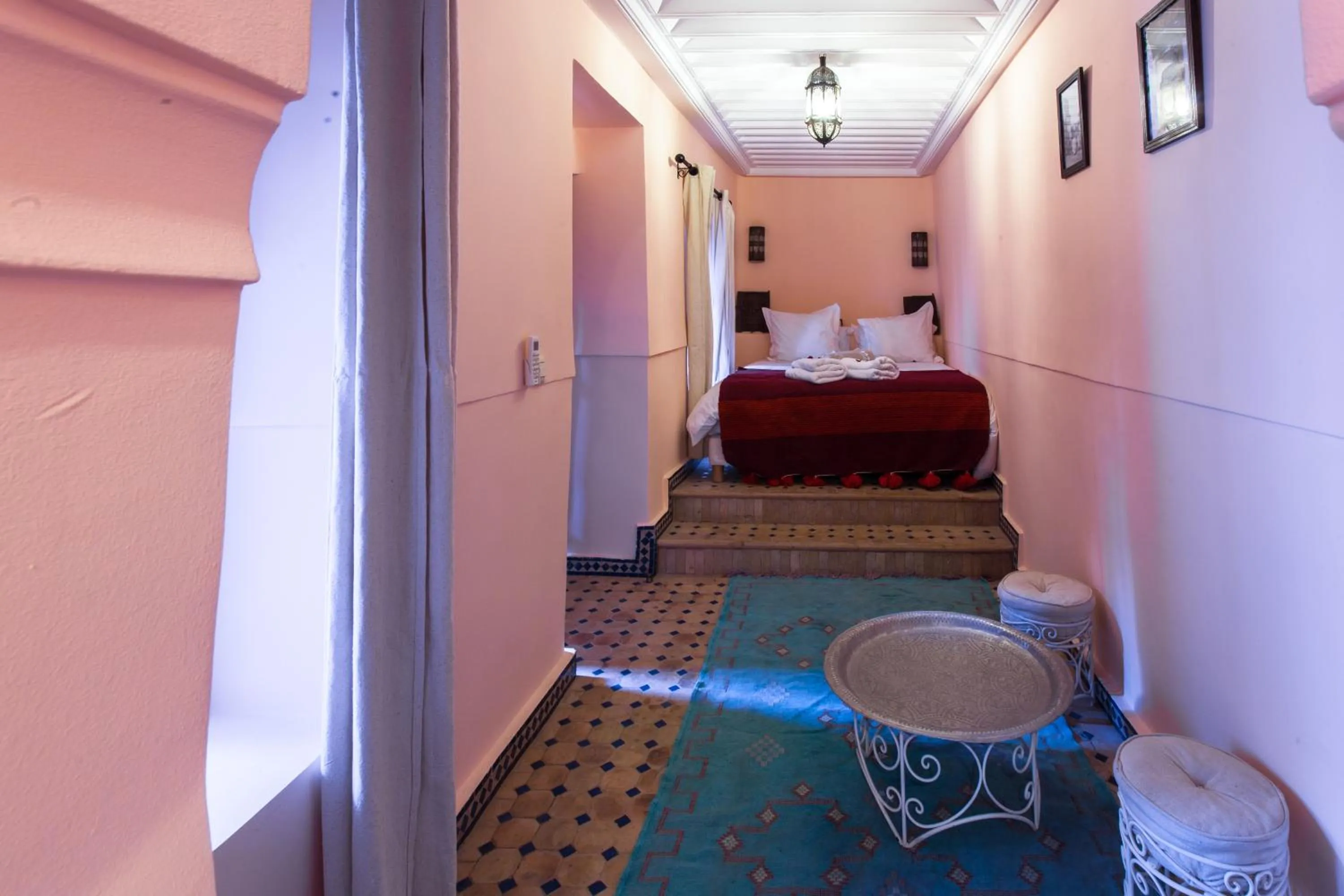 Bedroom, Bed in Riad Chams Marrakech