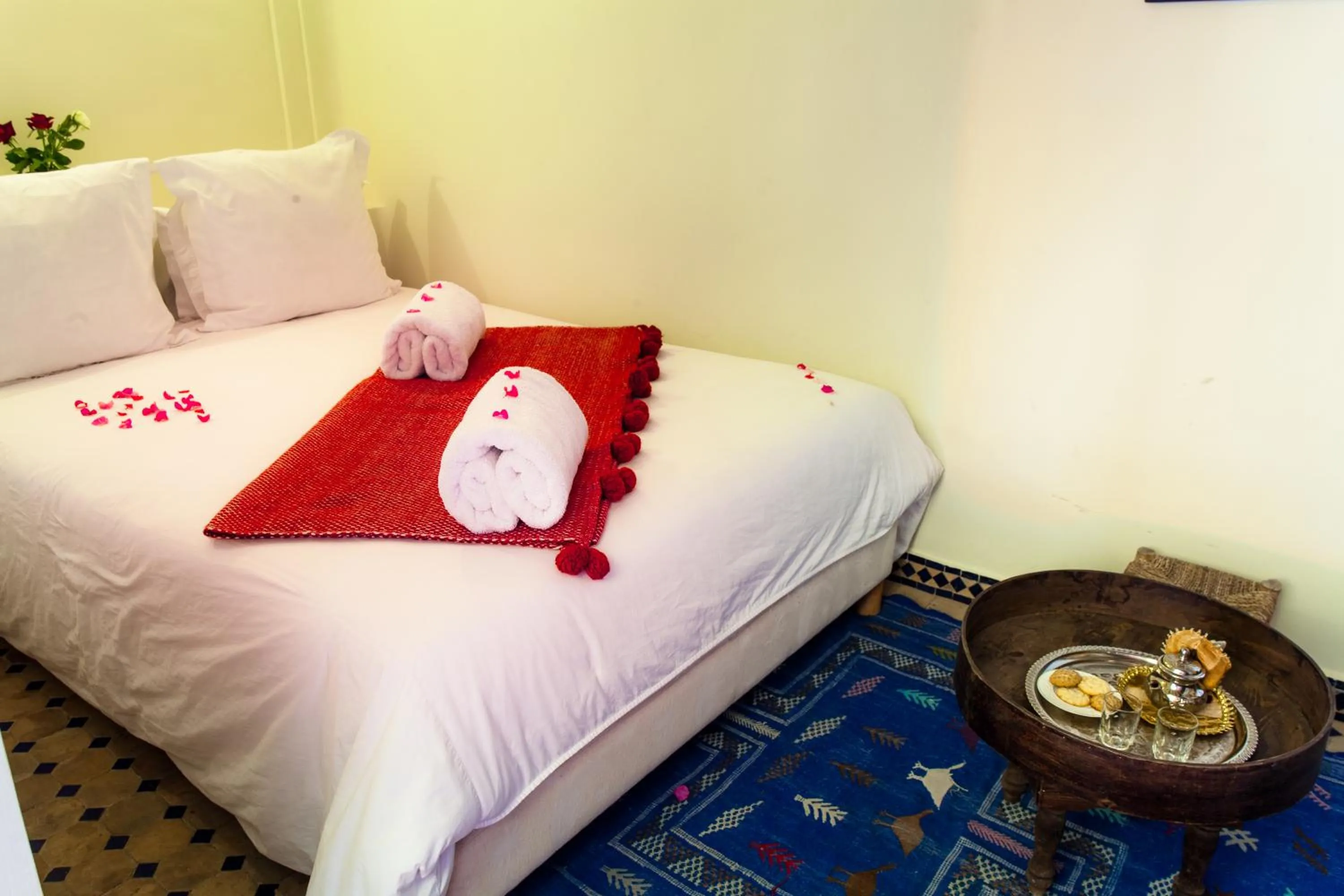 Bedroom, Bed in Riad Chams Marrakech