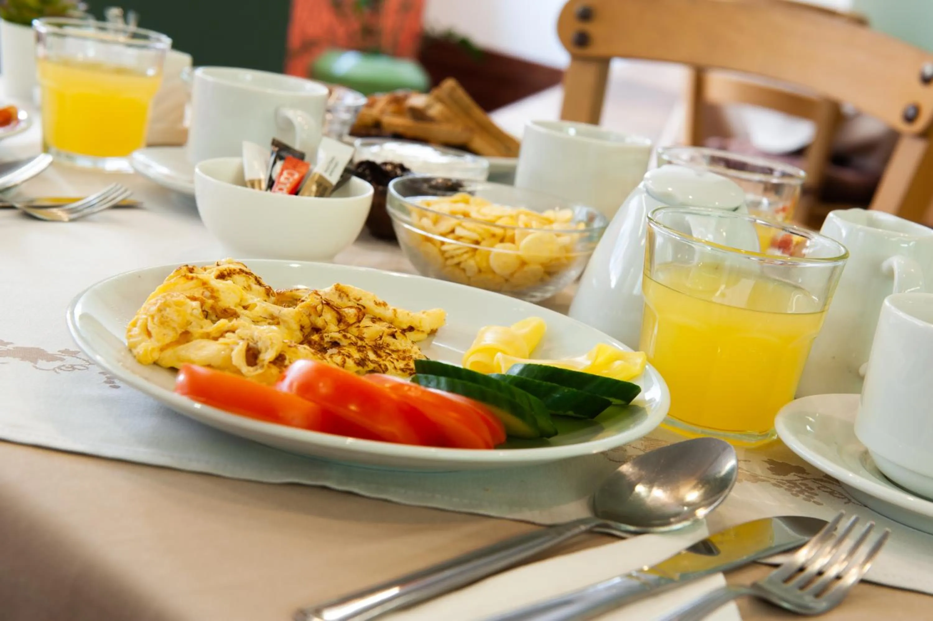 Breakfast in Atlantis Boutique City Hotel