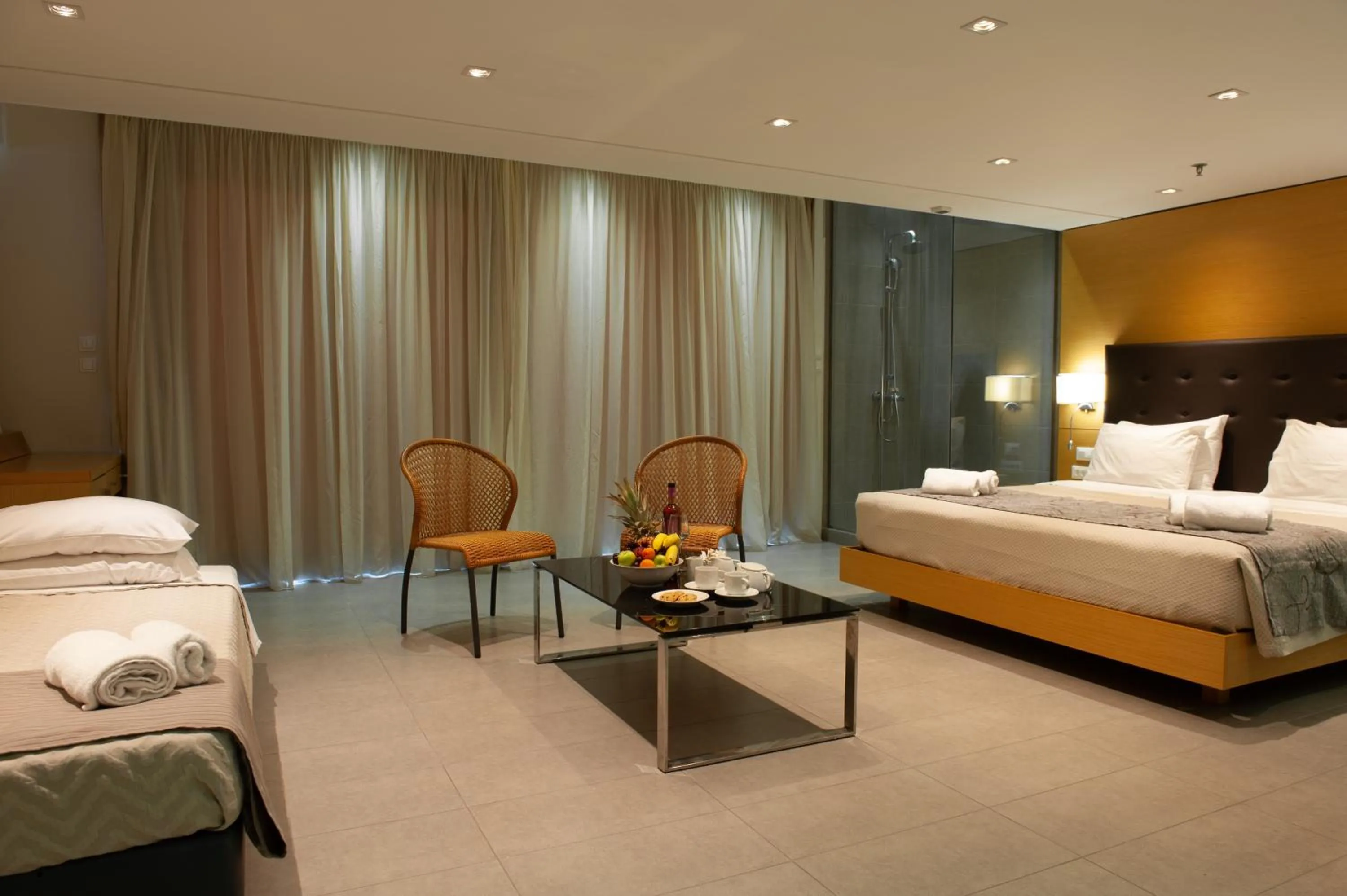 Bedroom in Atlantis Boutique City Hotel