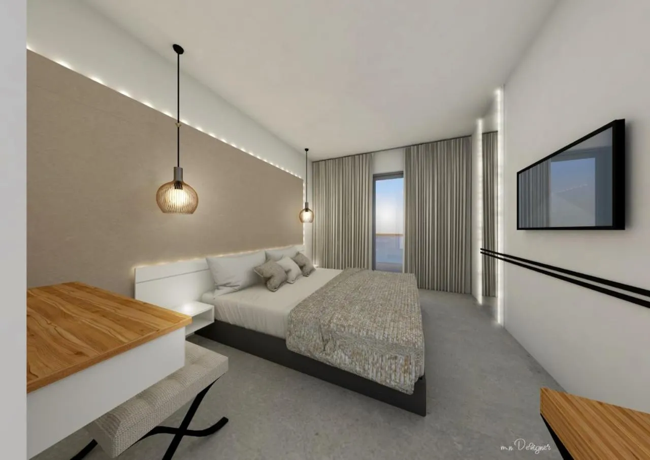 Bed in Atlantis Boutique City Hotel