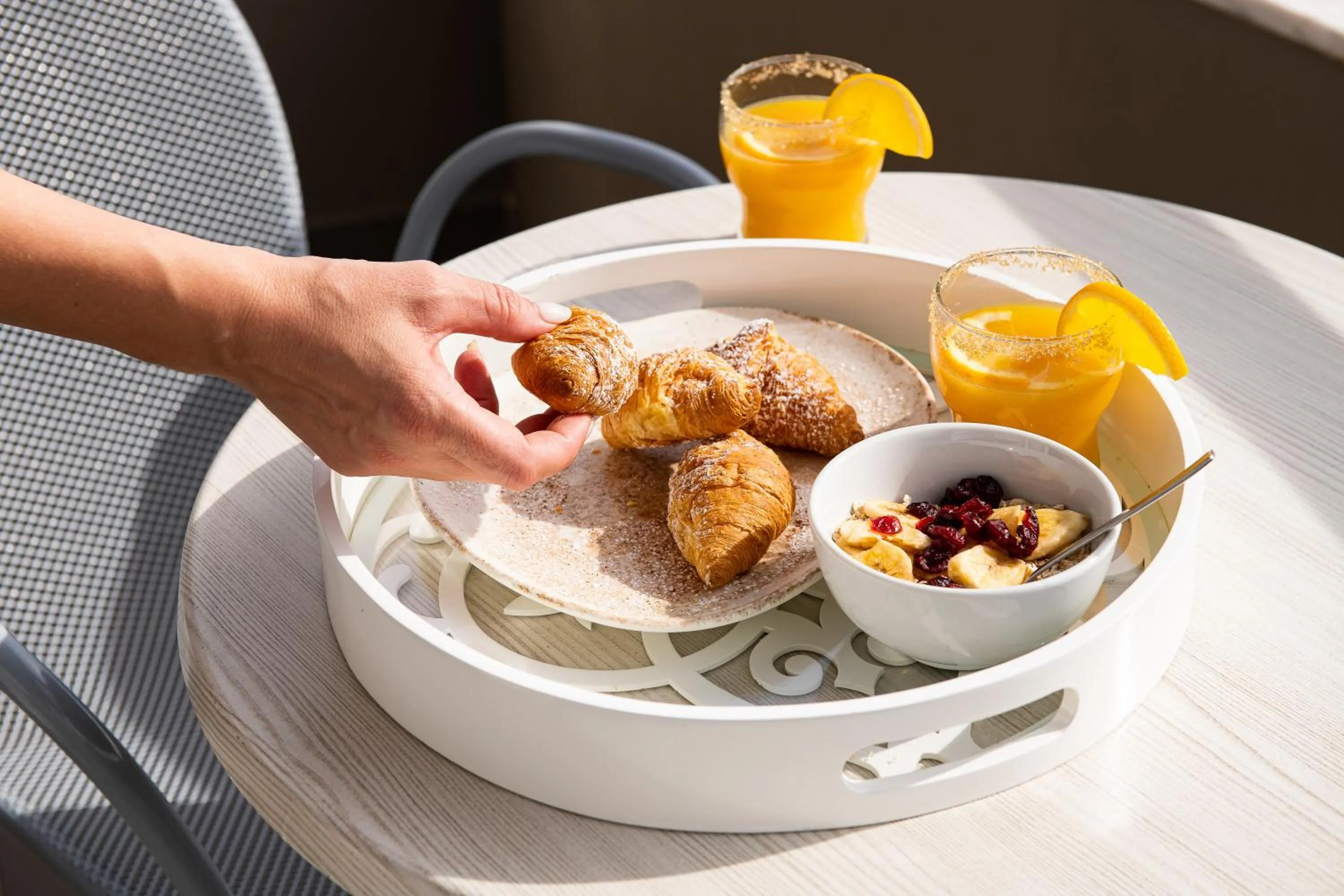 Food and drinks in Olympic Star Beach Hotel