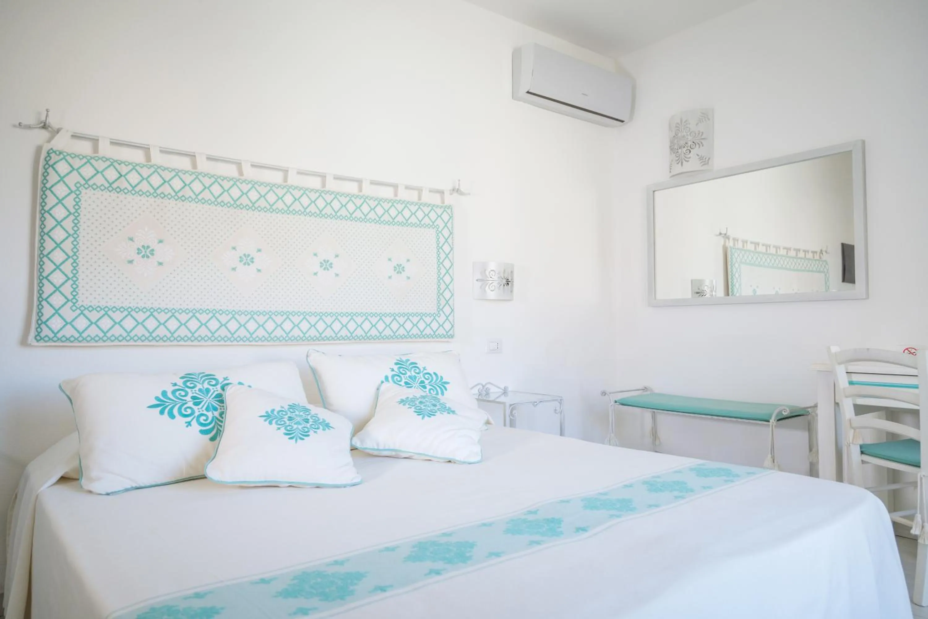 Bed in Hotel Regina Simius
