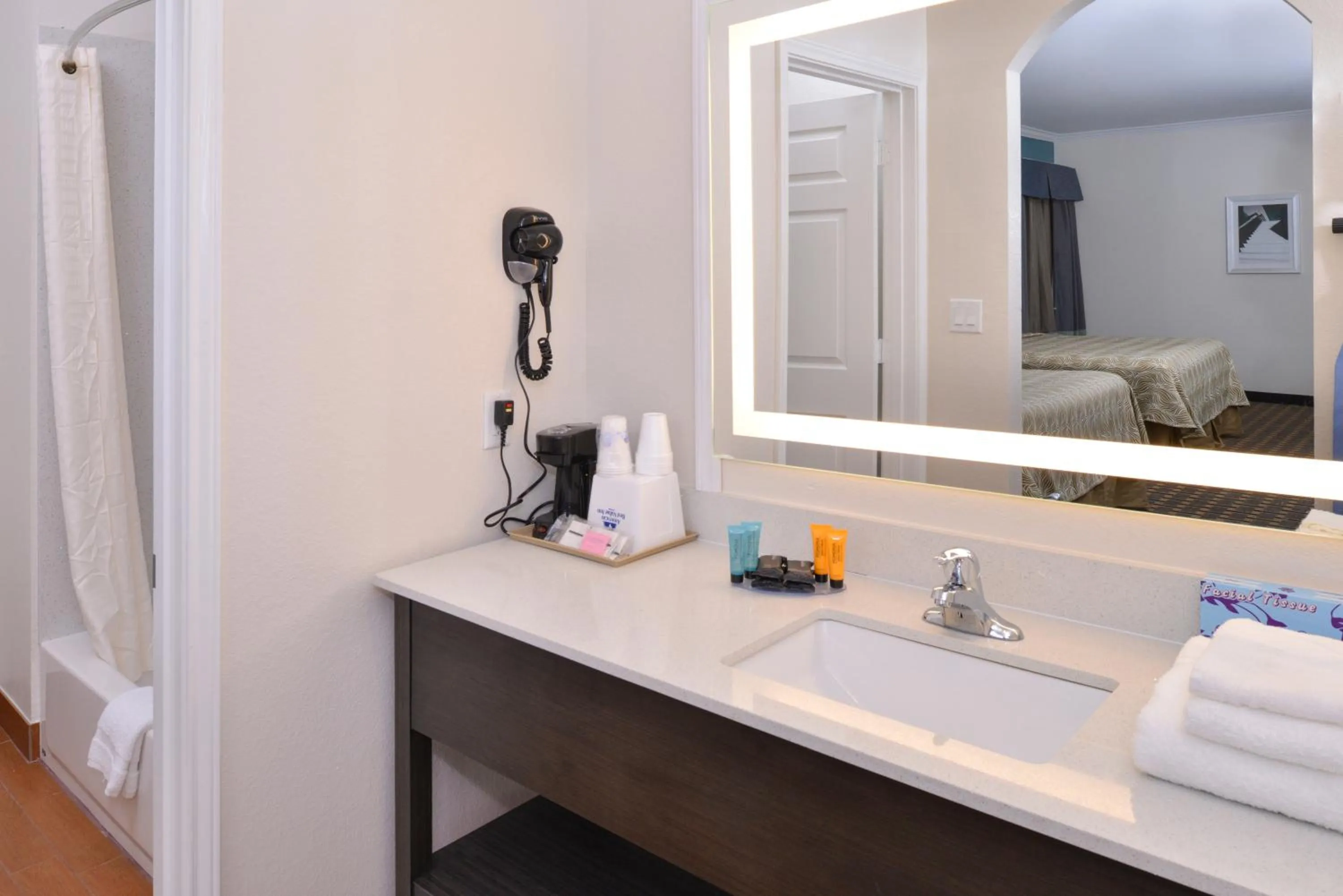 Bathroom in Regency Inn & Suites- NW Houston