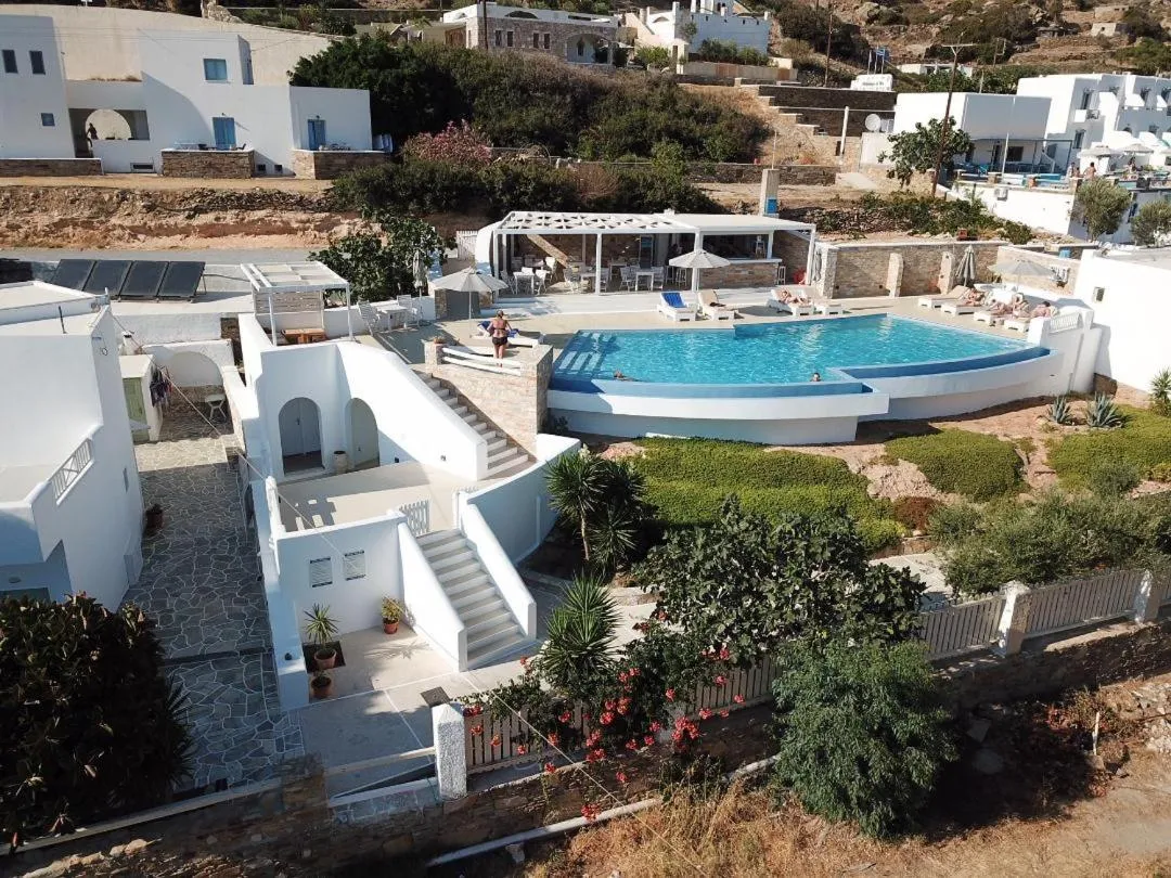 Bird's eye view in Galaxy Hotel