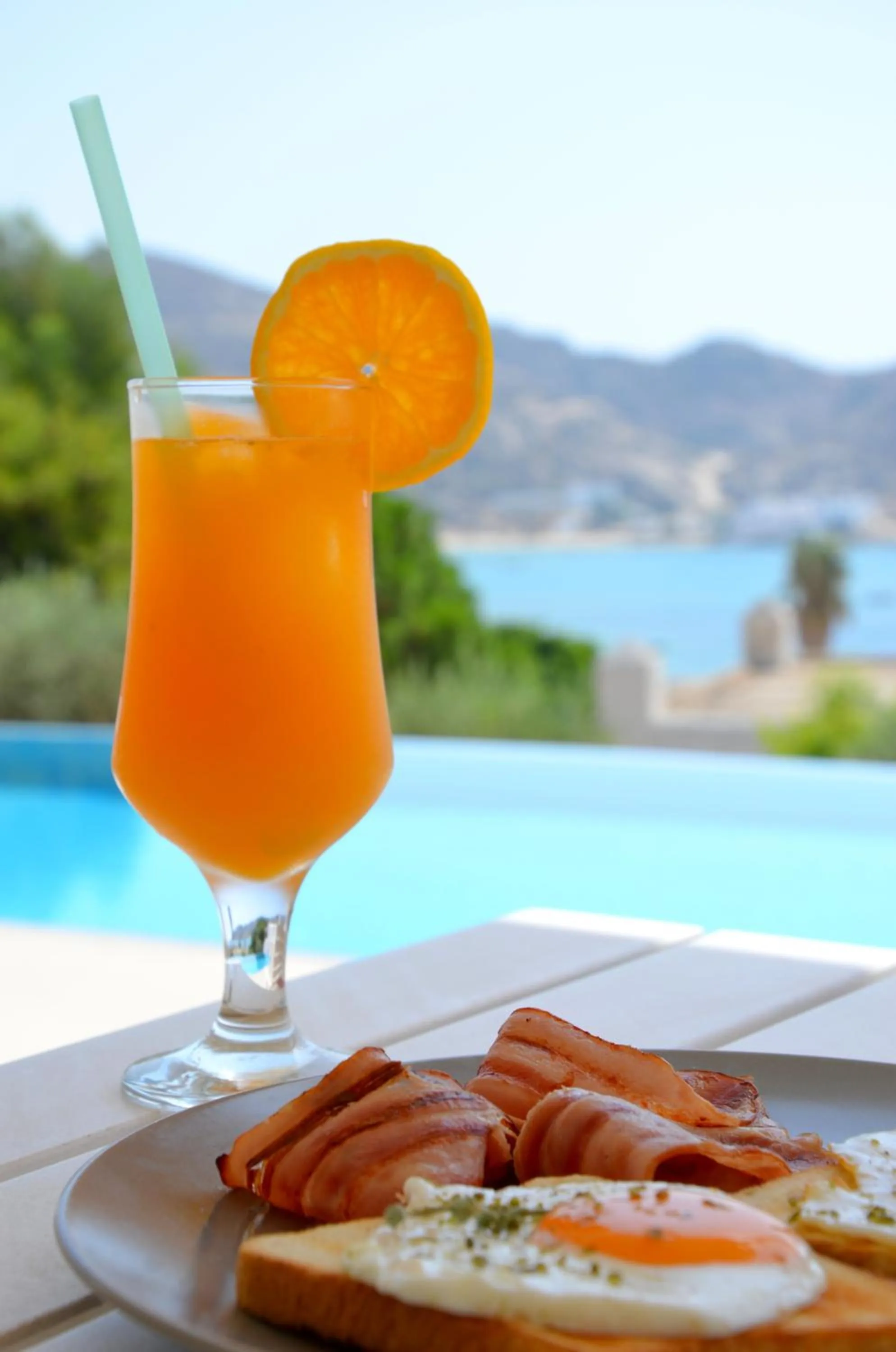 Food close-up in Galaxy Hotel