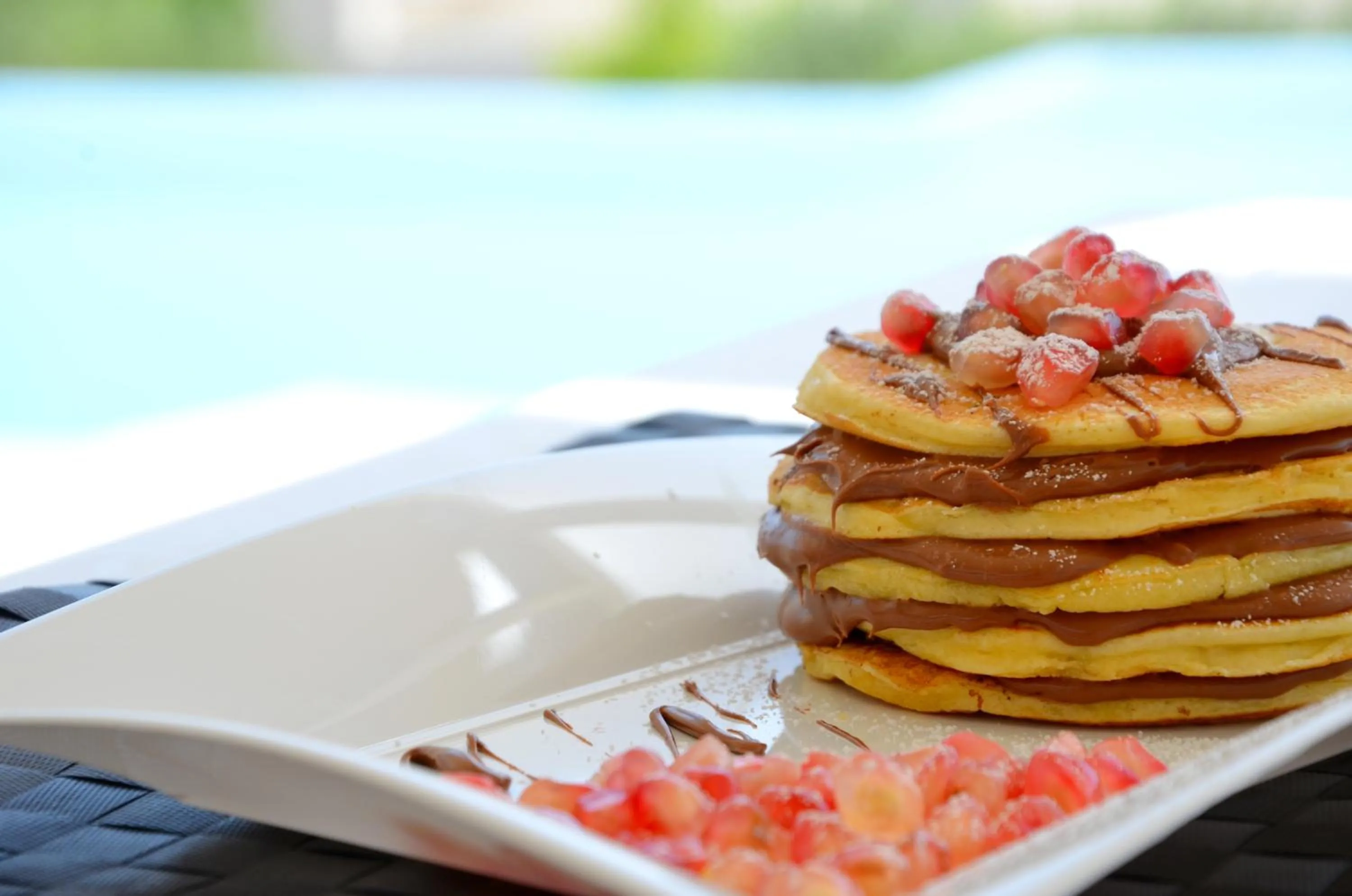 Food close-up in Galaxy Hotel