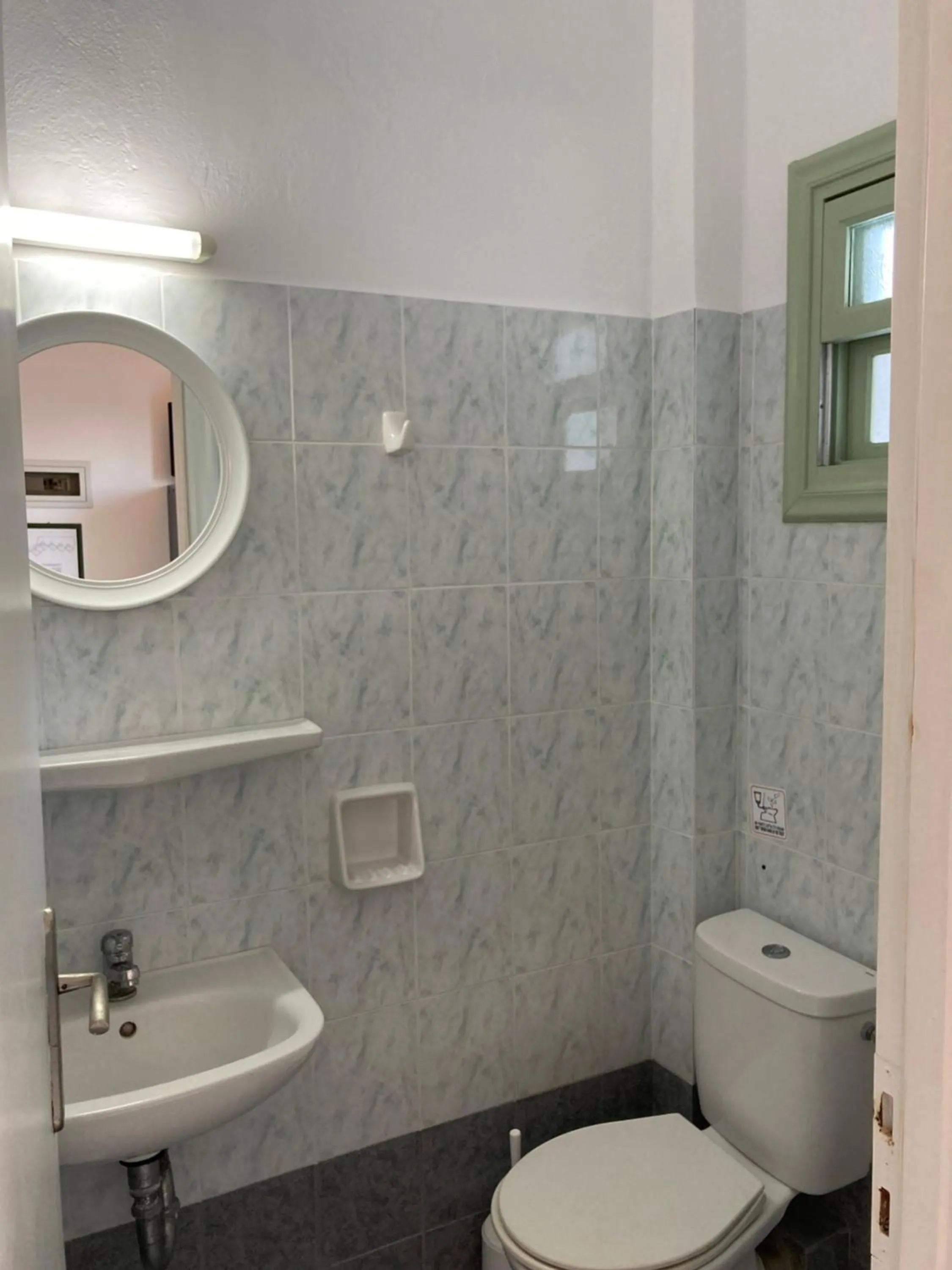 Shower in Galaxy Hotel