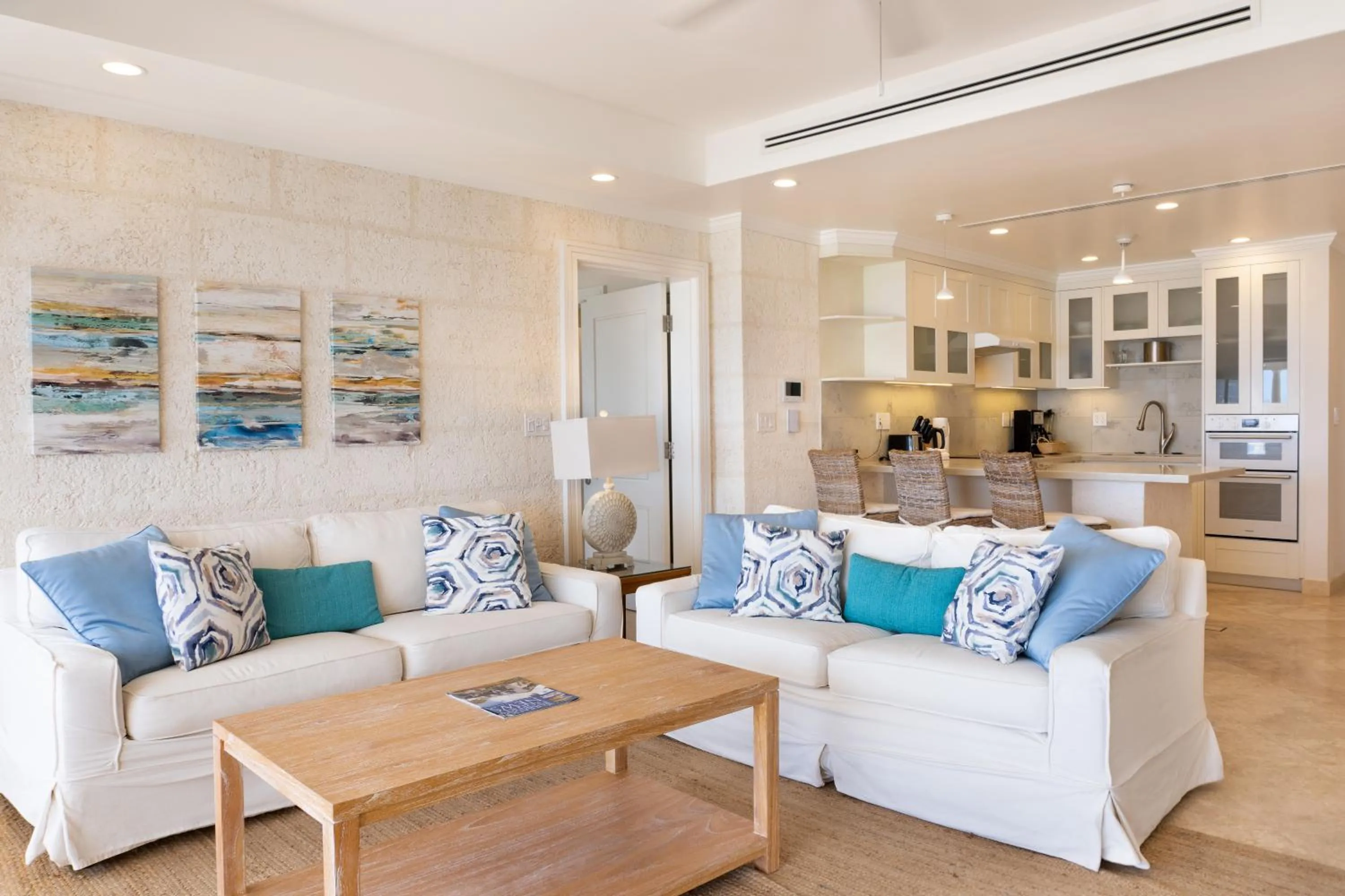 Living room in The Crane Resort