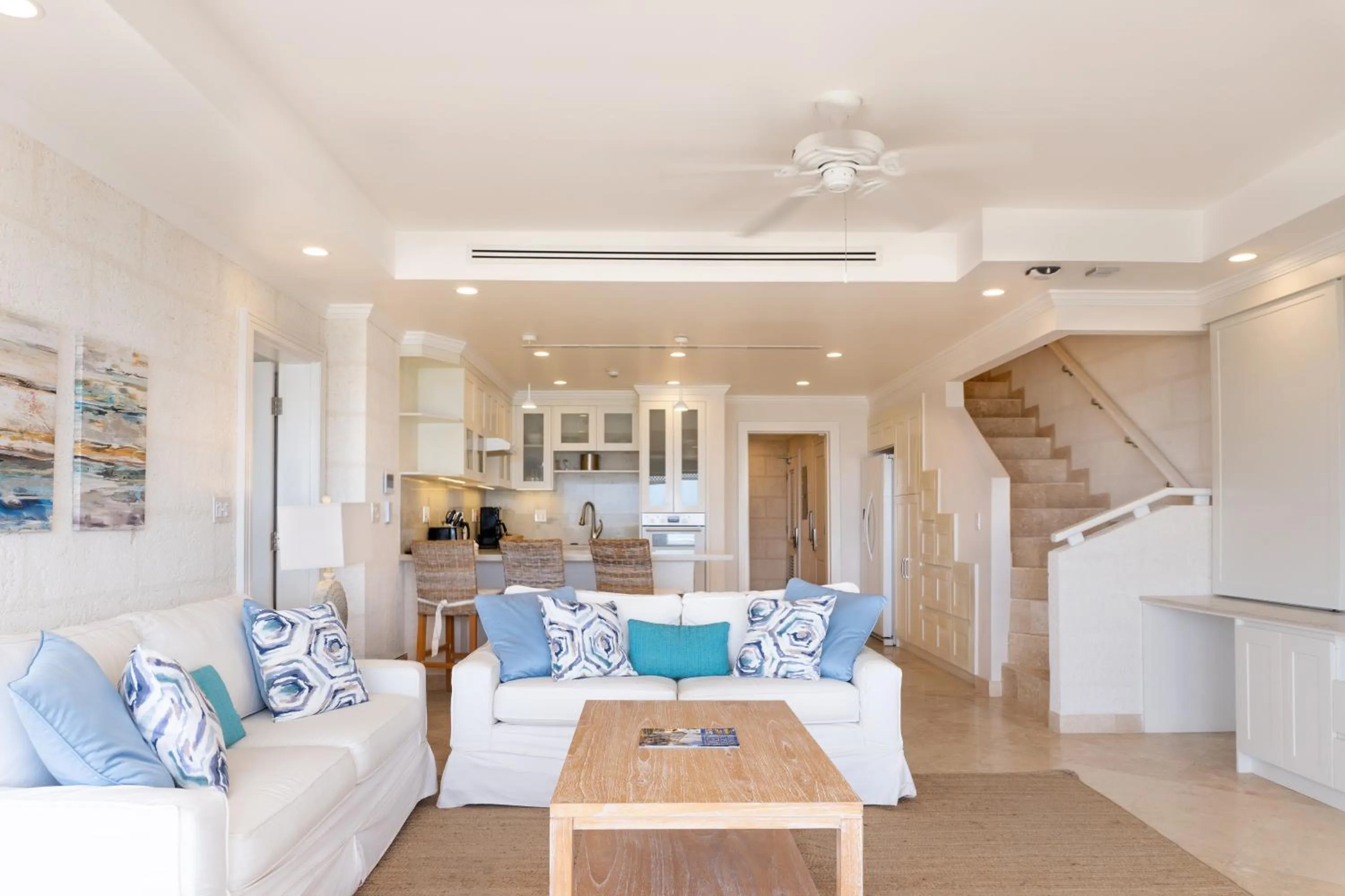 Living room in The Crane Resort