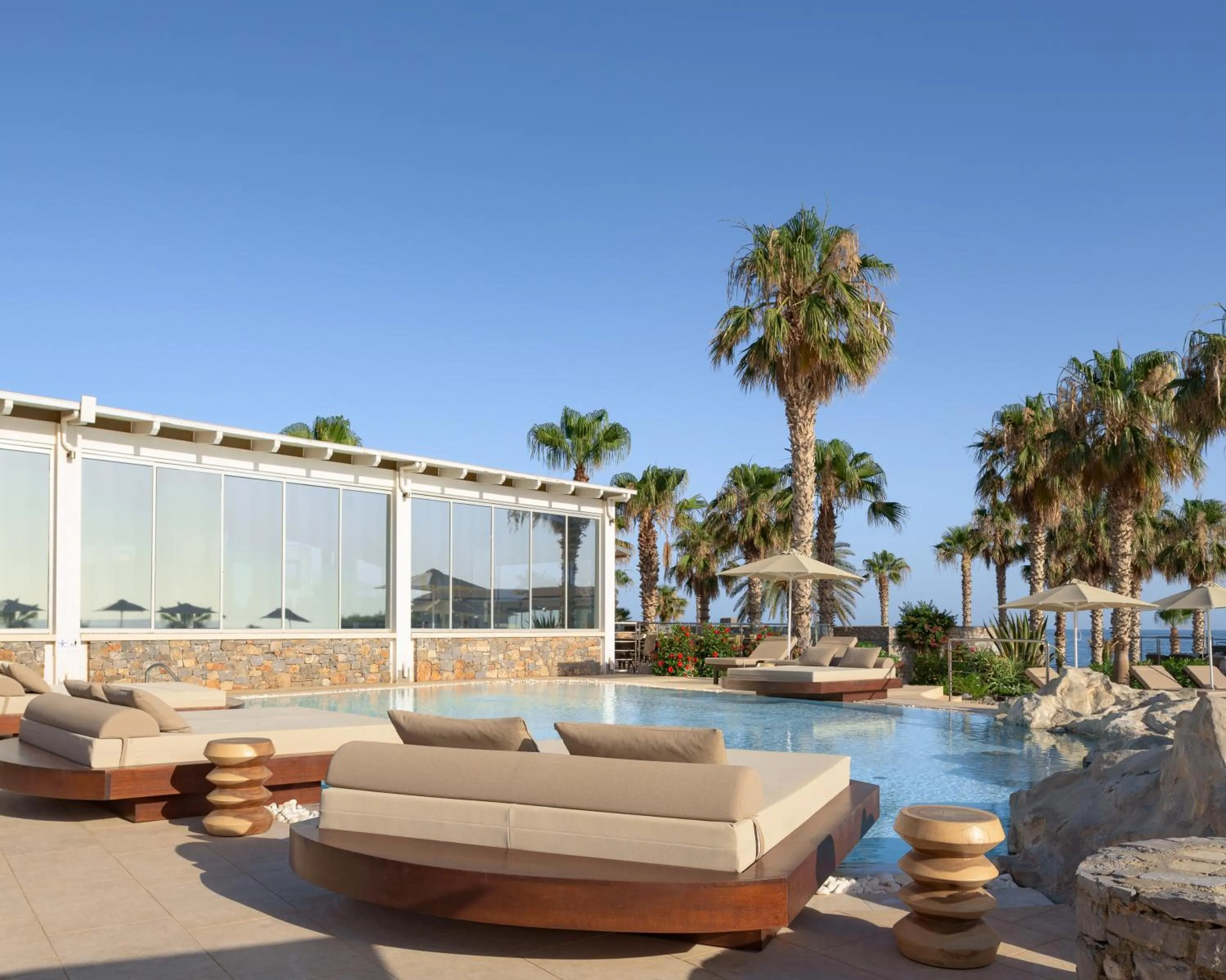 Swimming pool in Ikaros Beach, Luxury Resort & Spa - Adults Only