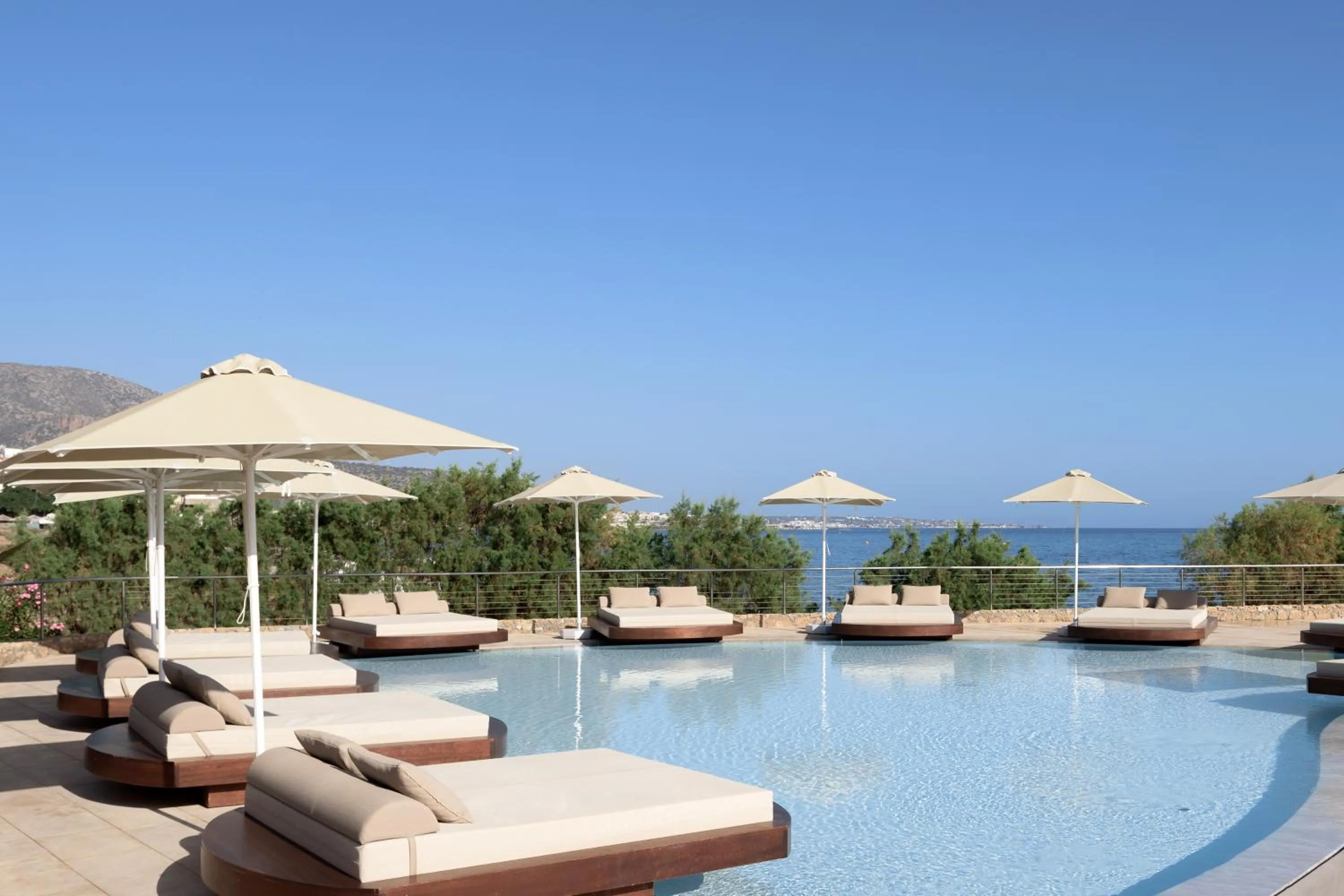 Swimming pool in Ikaros Beach, Luxury Resort & Spa - Adults Only