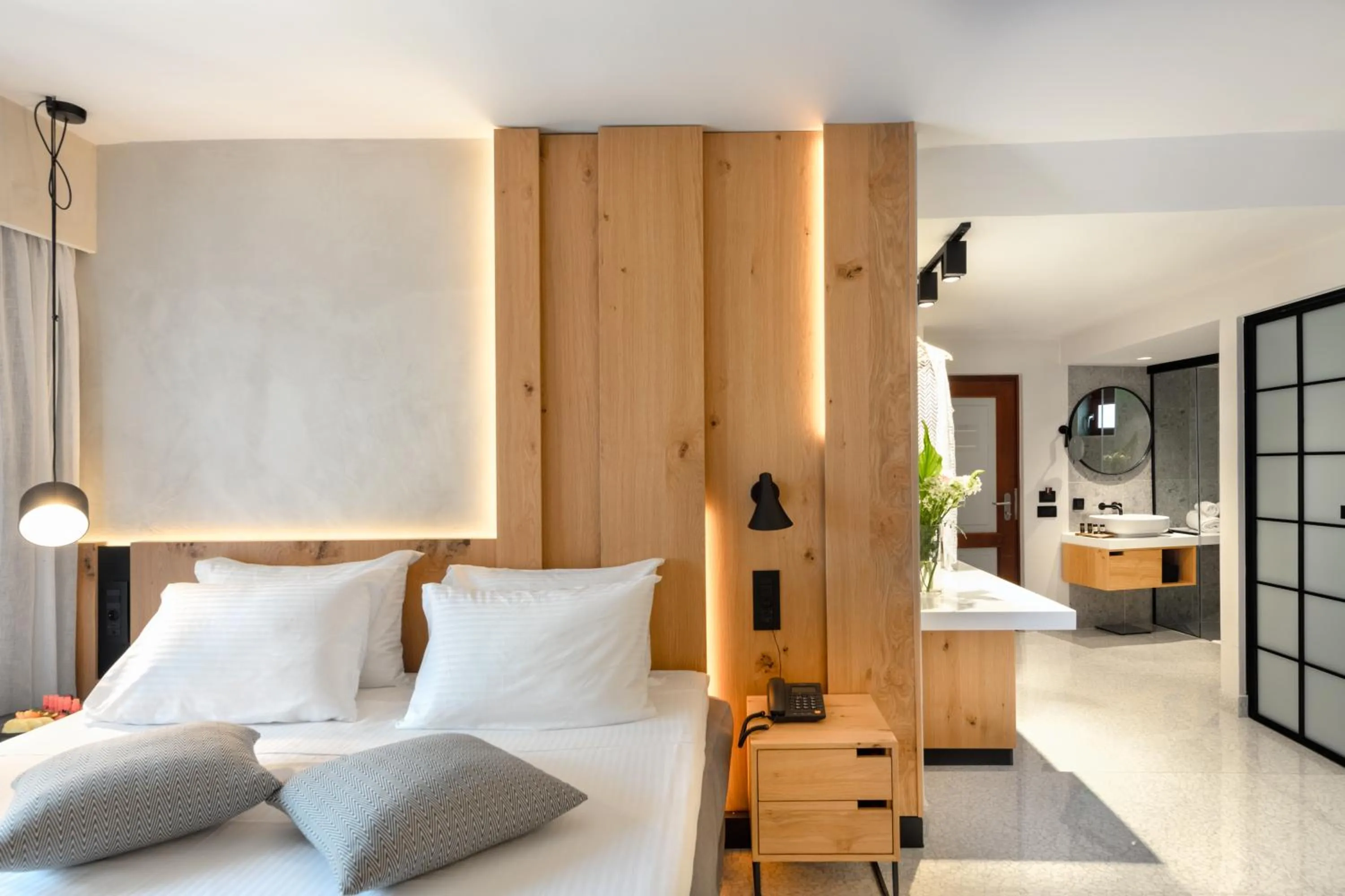 Photo of the whole room, Bed in Ikaros Beach, Luxury Resort & Spa - Adults Only