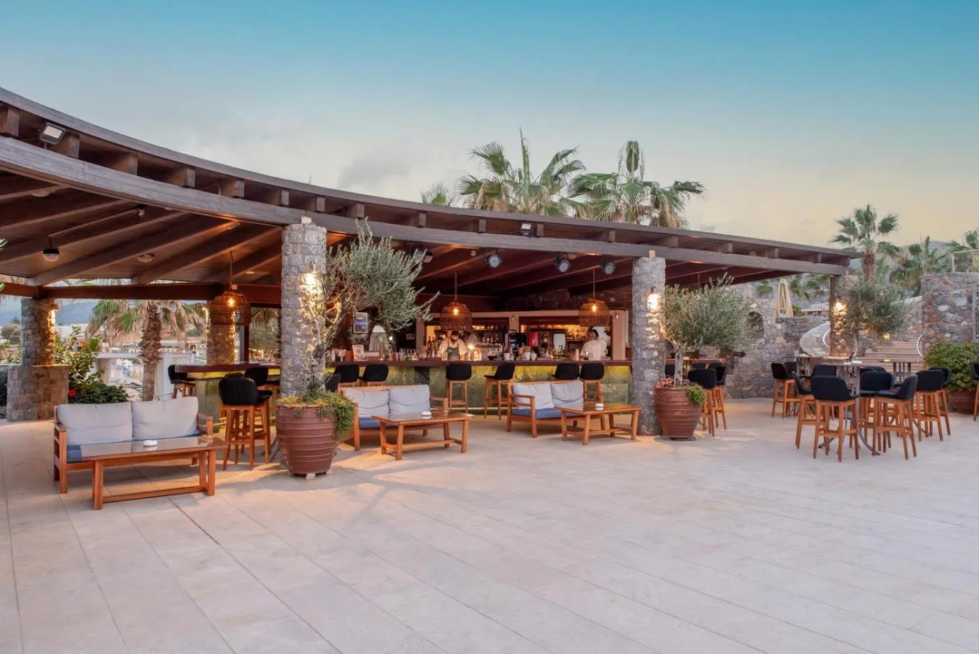 Lounge or bar in Ikaros Beach, Luxury Resort & Spa - Adults Only