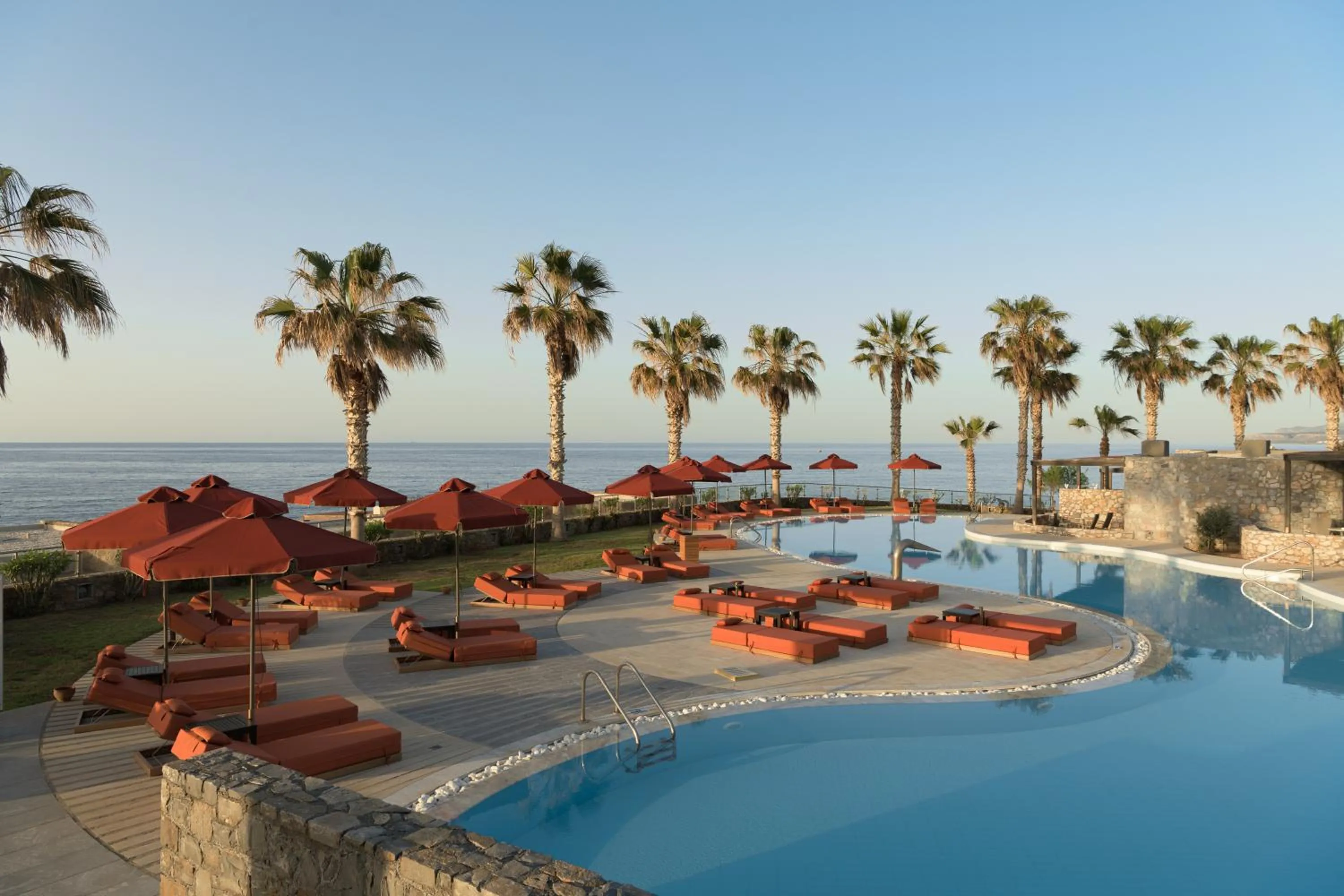 Swimming pool in Ikaros Beach, Luxury Resort & Spa - Adults Only