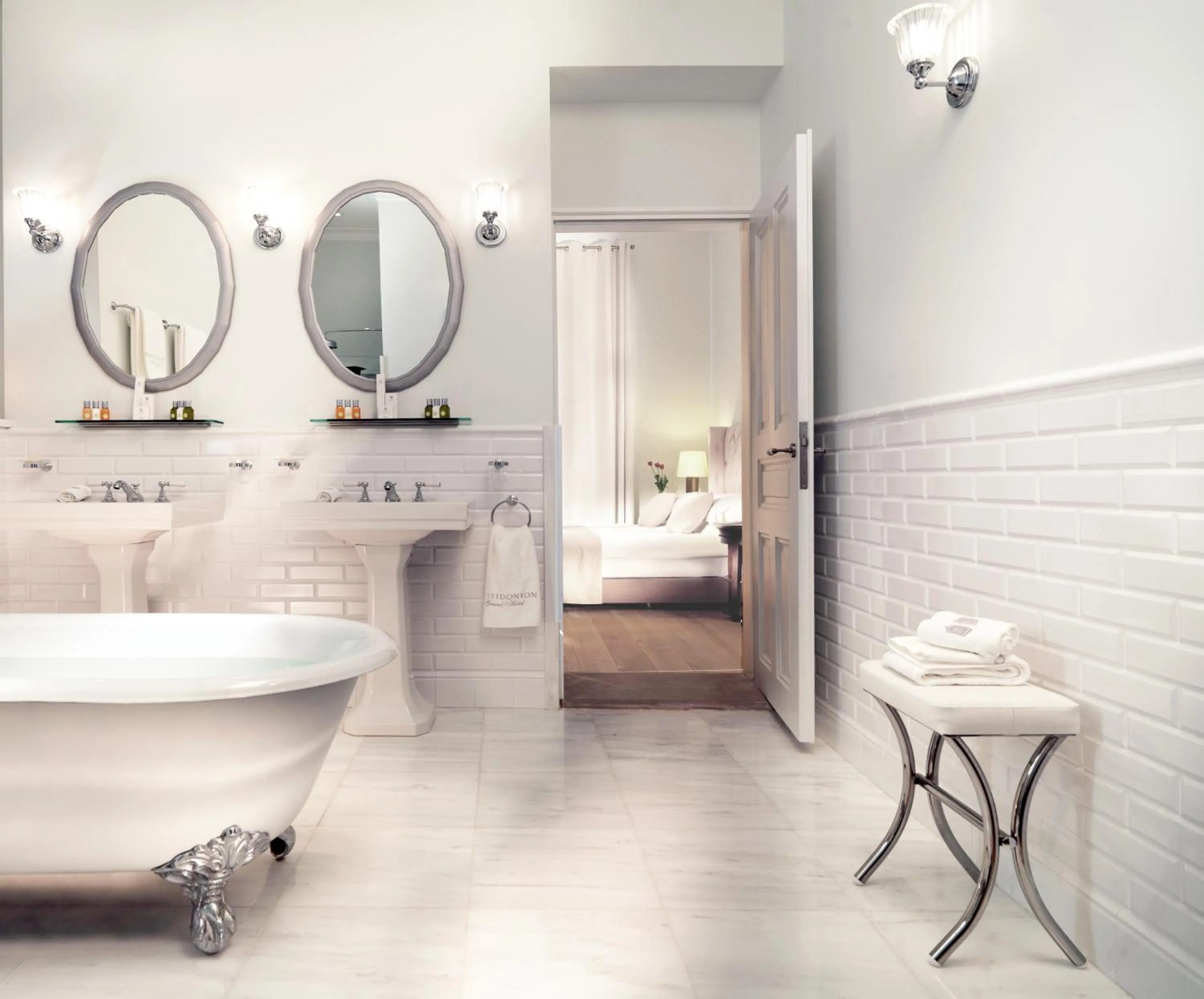 Bathroom in Poseidonion Grand Hotel