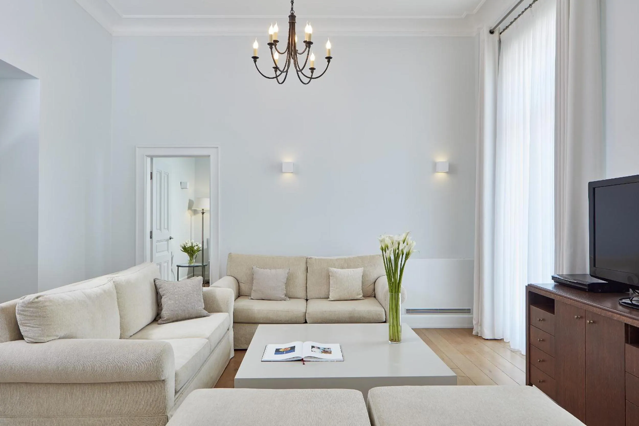 Living room in Poseidonion Grand Hotel