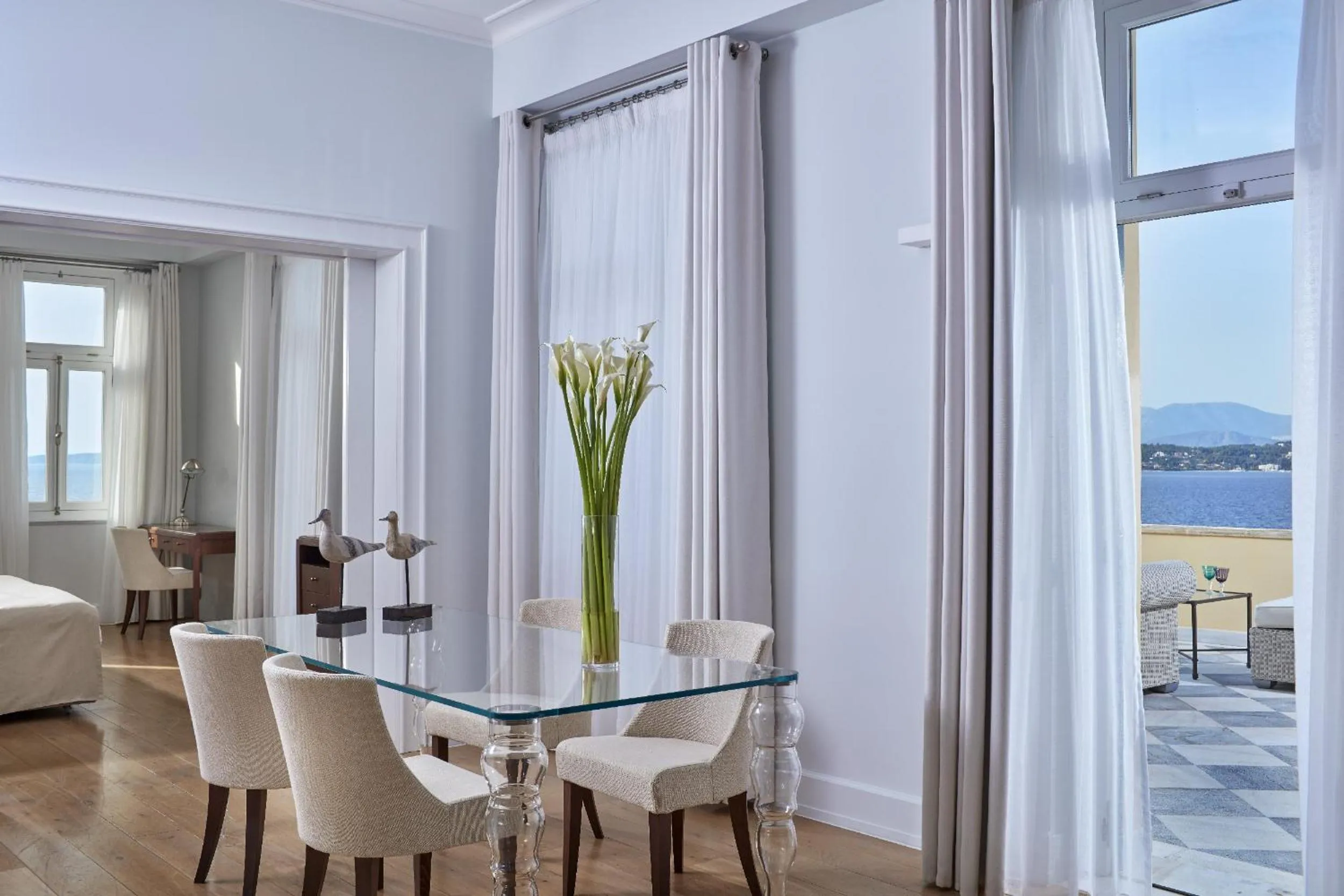 Dining area in Poseidonion Grand Hotel