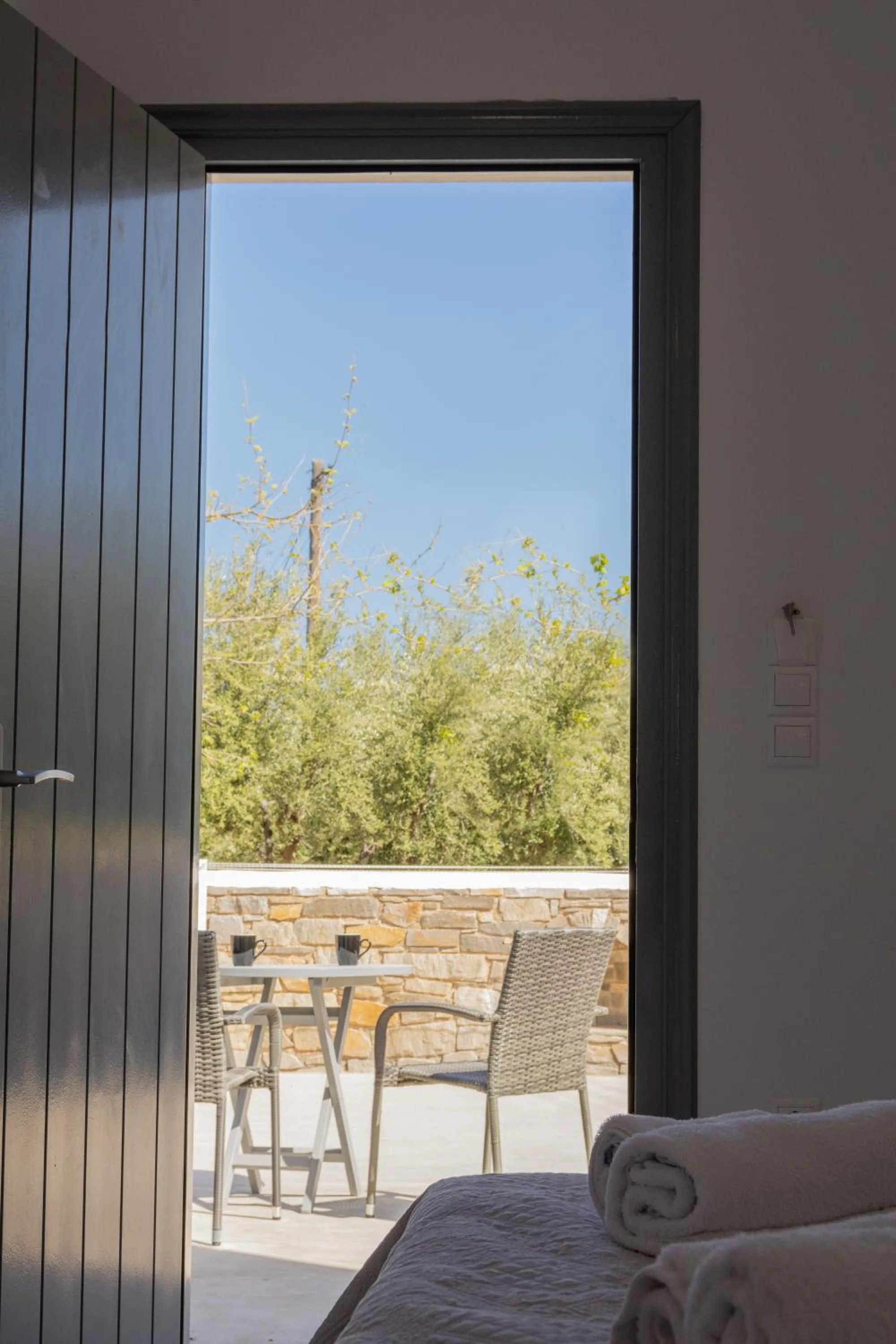 Garden view in Fragoulis Village