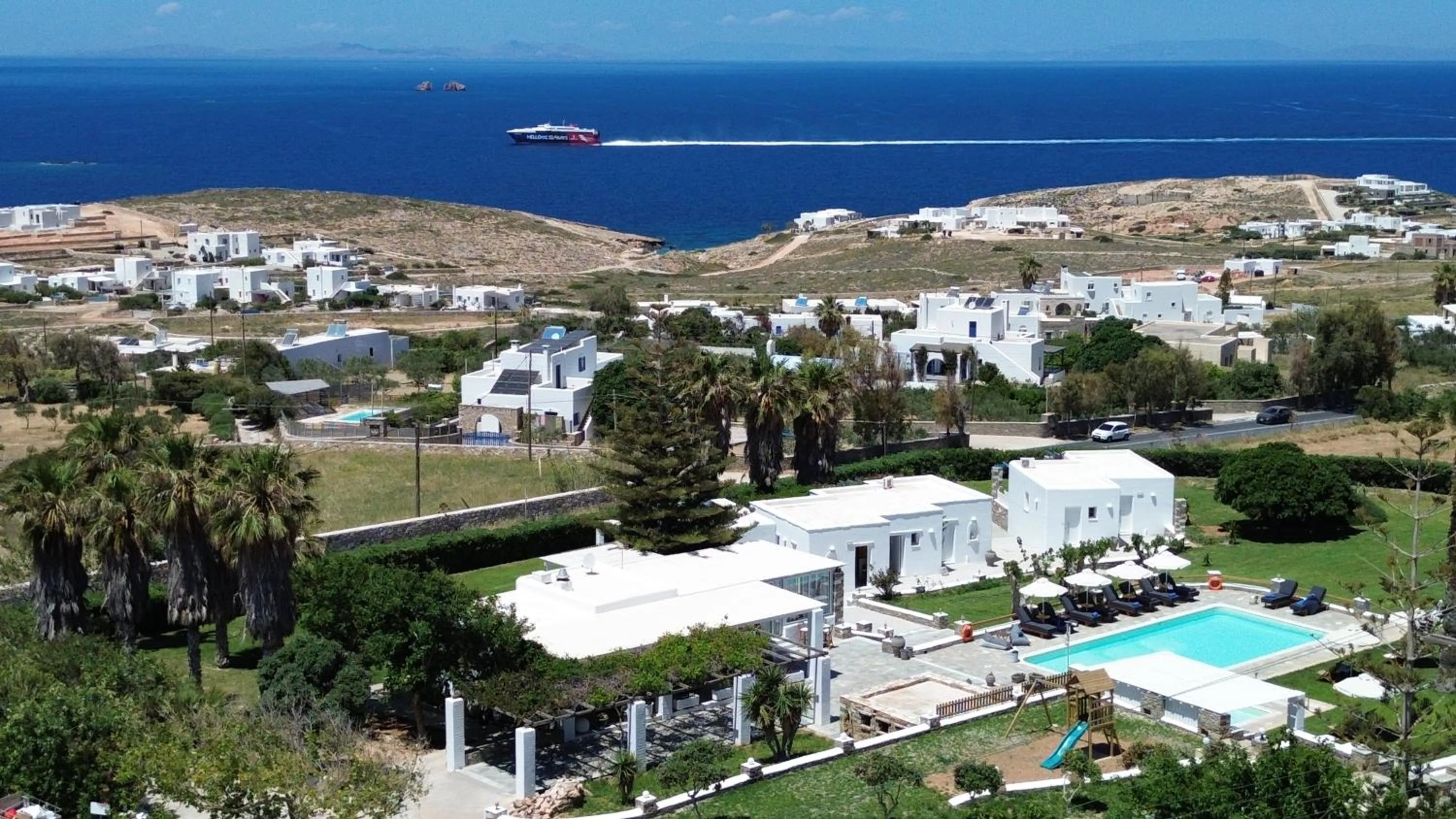 Bird's eye view in Fragoulis Village