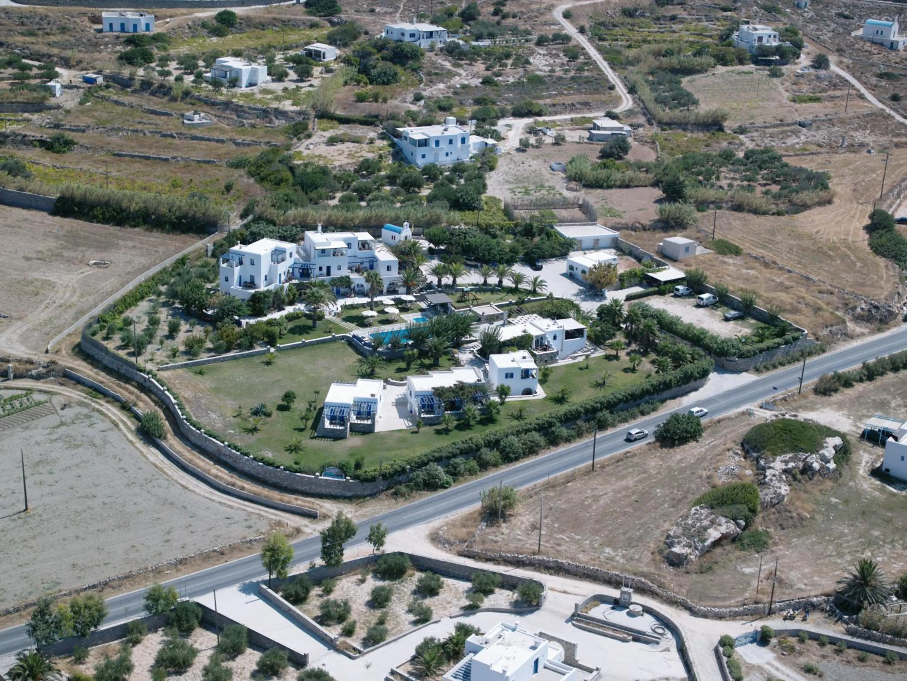 Bird's eye view in Fragoulis Village