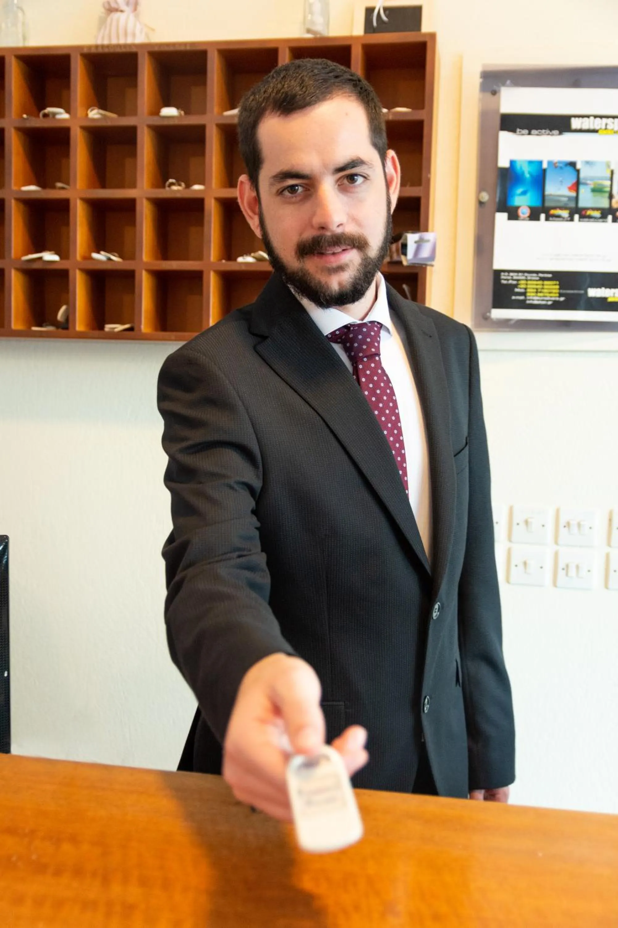 Staff in Fragoulis Village