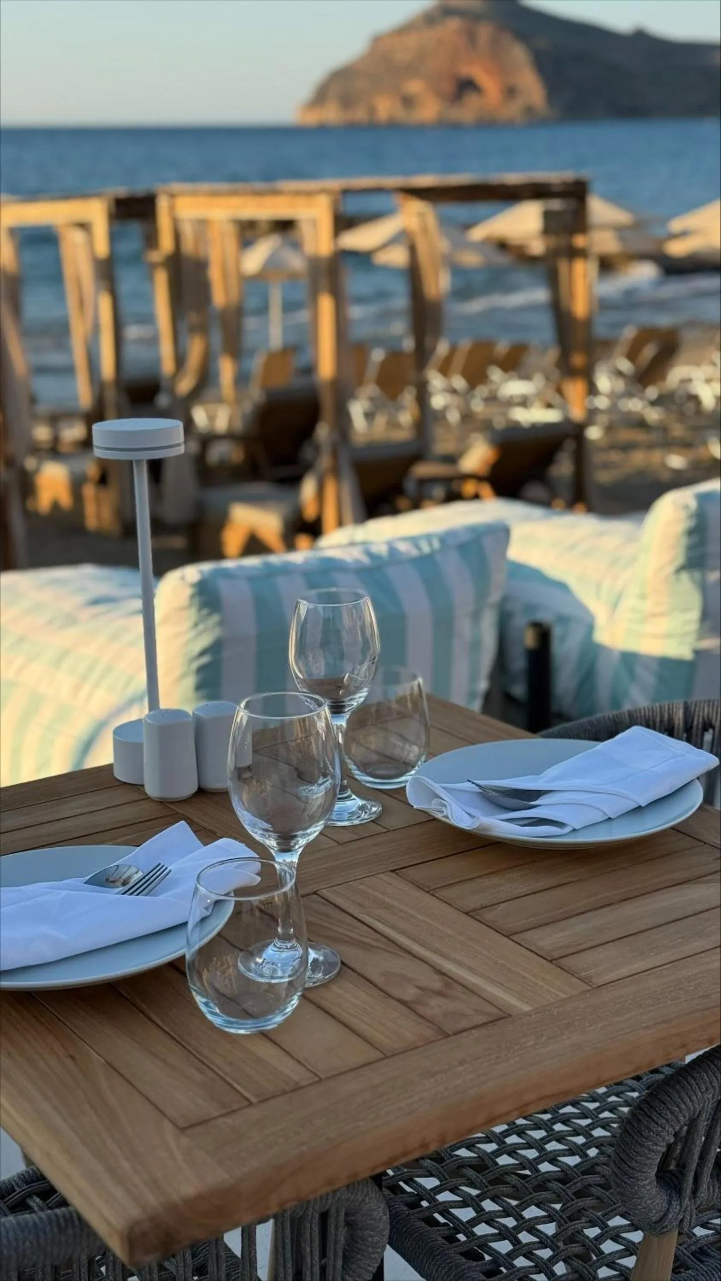 Restaurant/places to eat in Τhe Noverian Antama Organic Beach Resort Chania