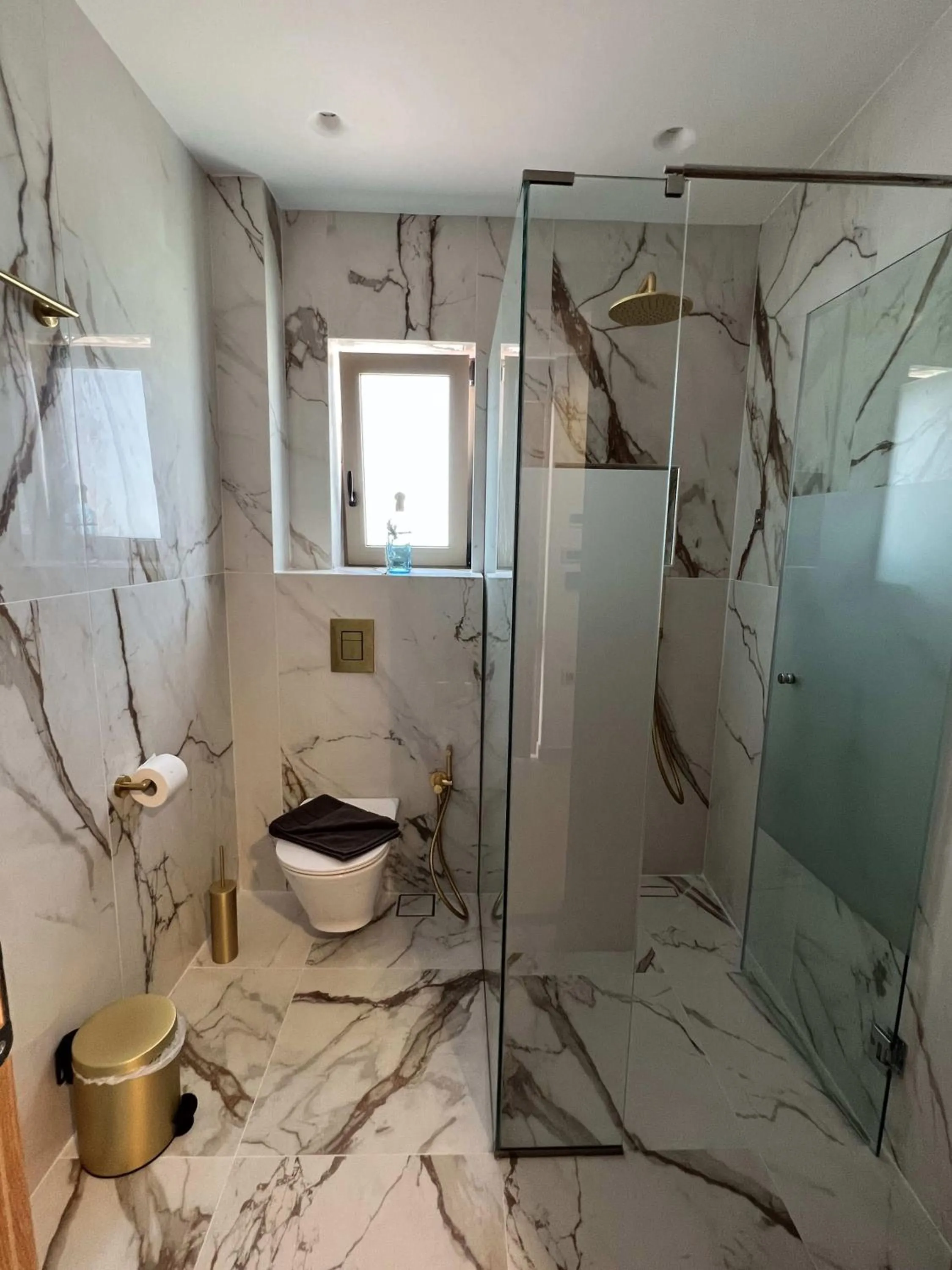 Bathroom in Τhe Noverian Antama Organic Beach Resort Chania