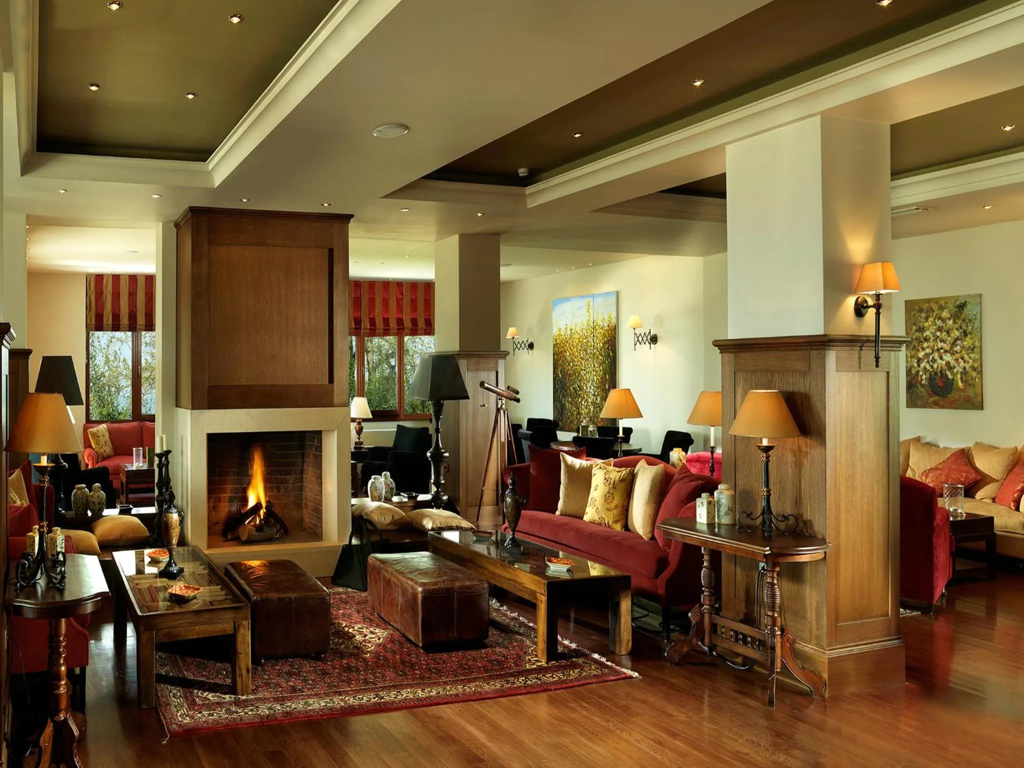 Dining area in Xenia Palace Portaria