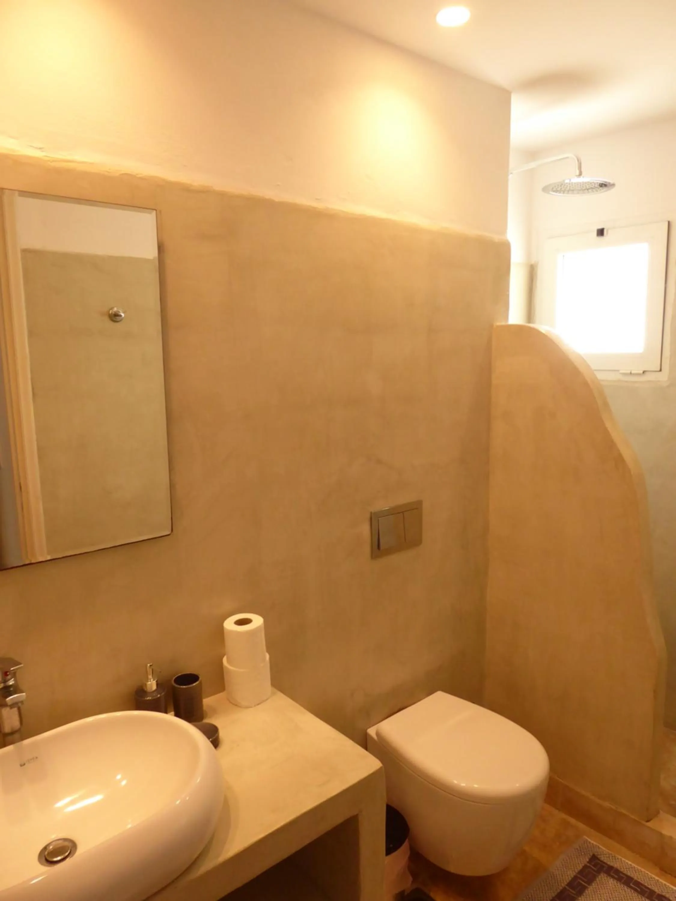 Shower in Skala Sunset Hotel and spa