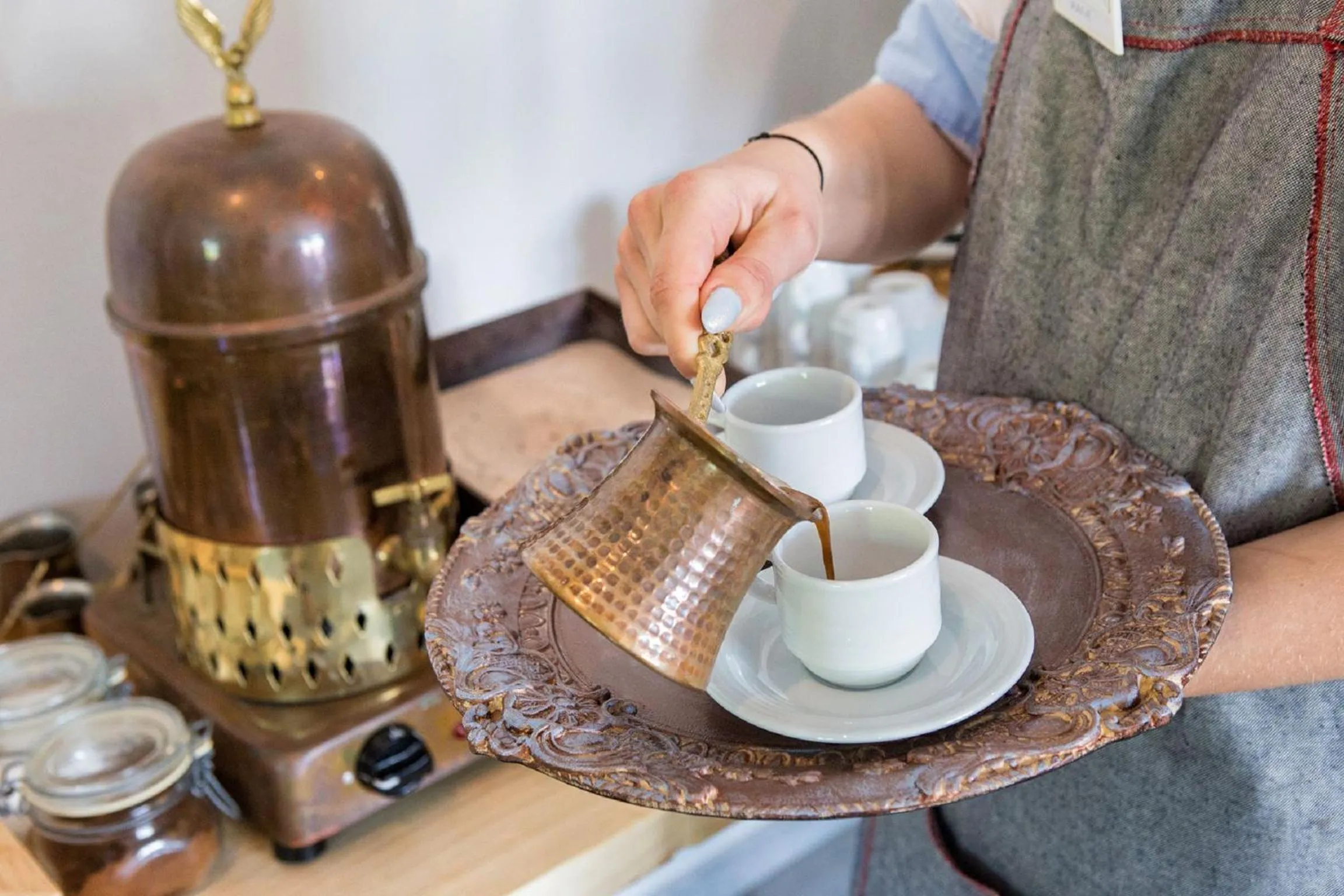 Buffet breakfast in Parosland Hotel