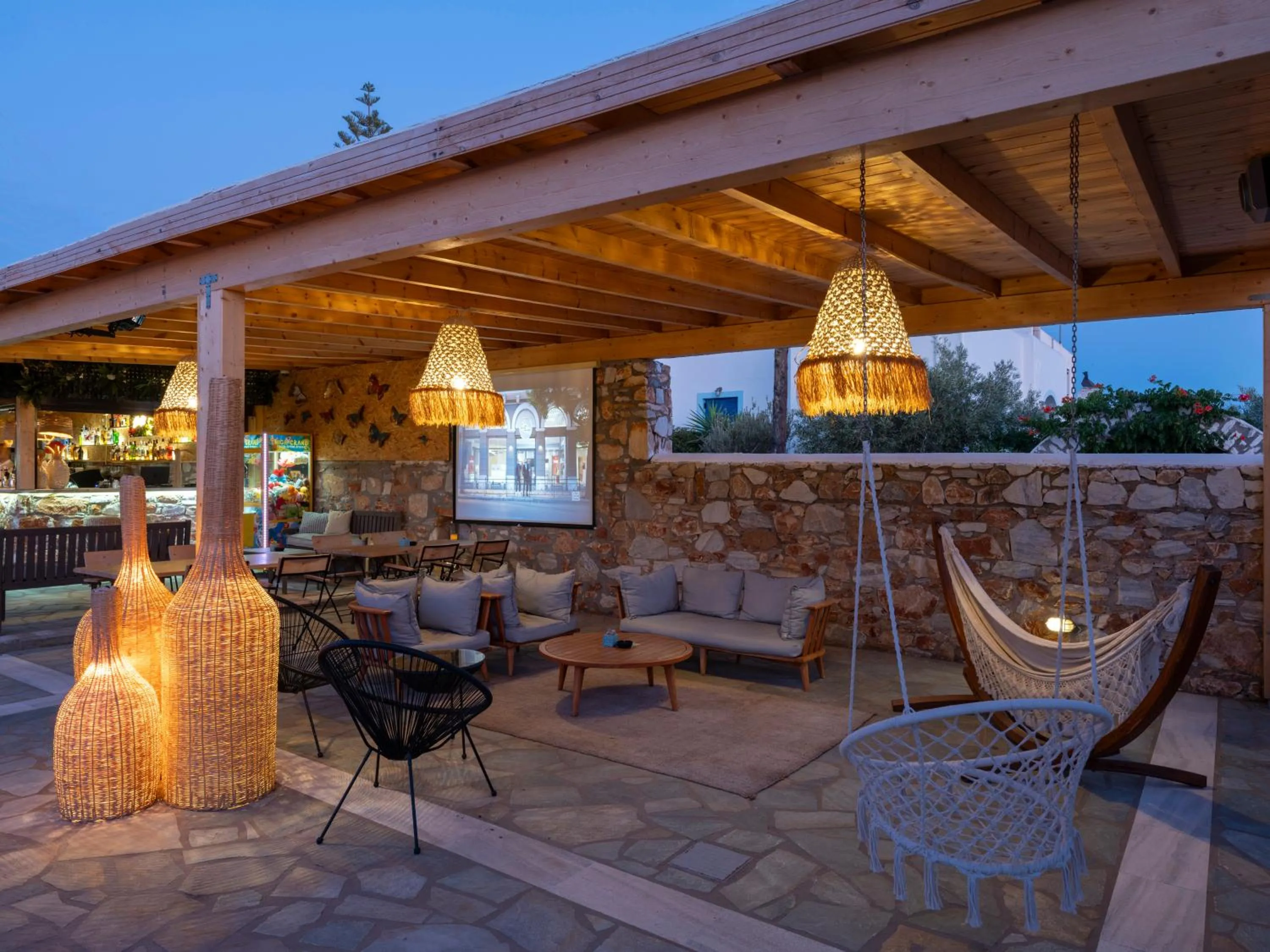 Lounge or bar in Parosland Hotel