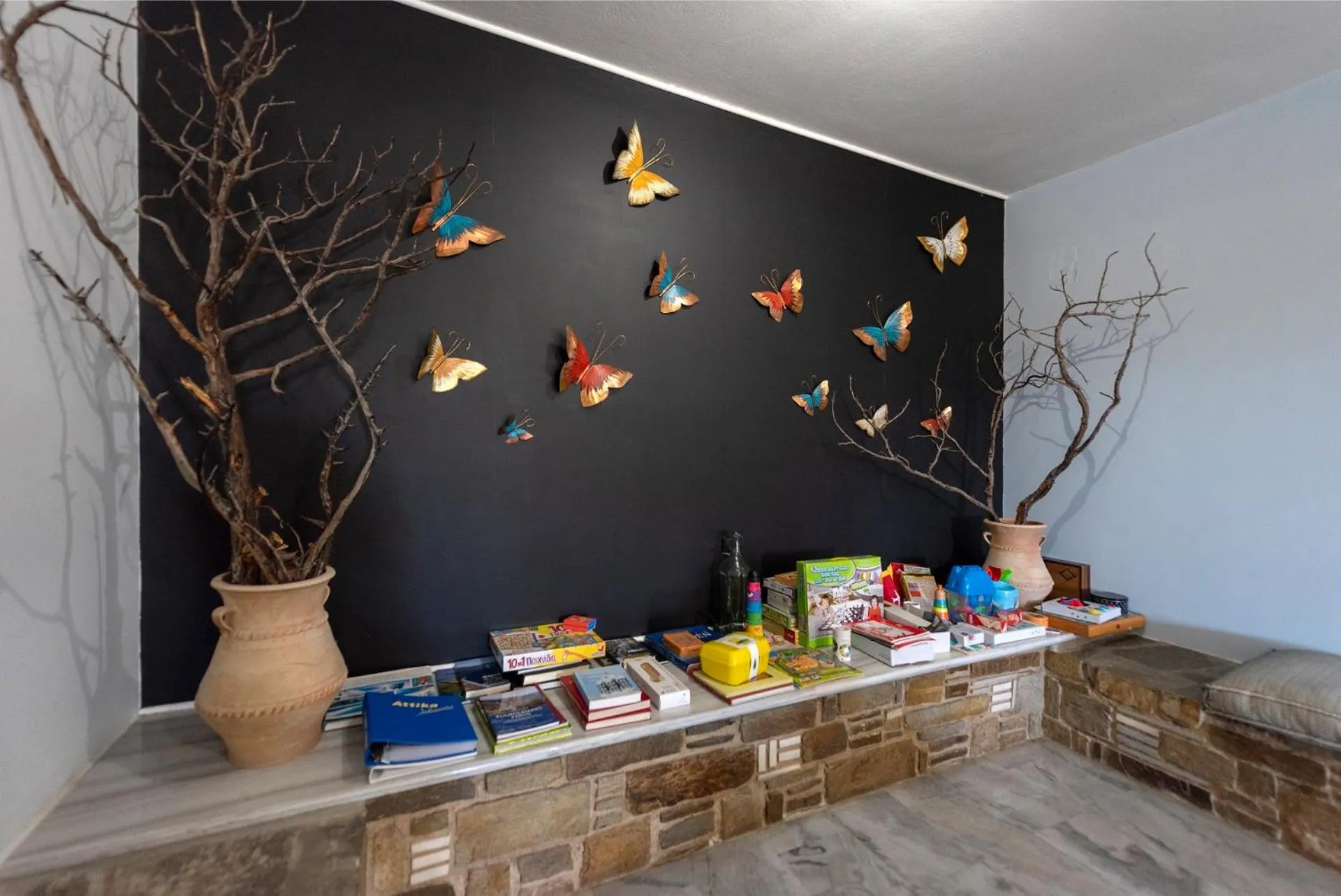 Lobby or reception in Parosland Hotel