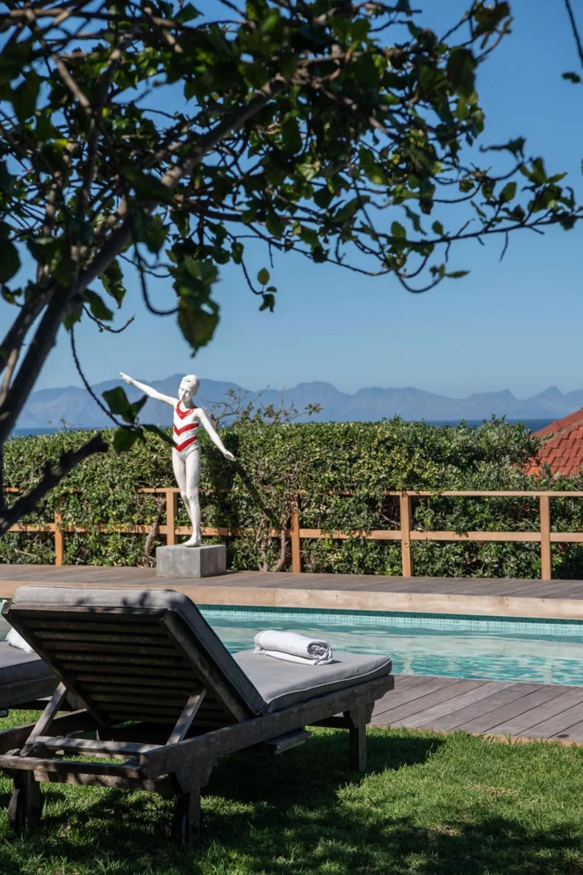Swimming pool in Chartfield Guesthouse