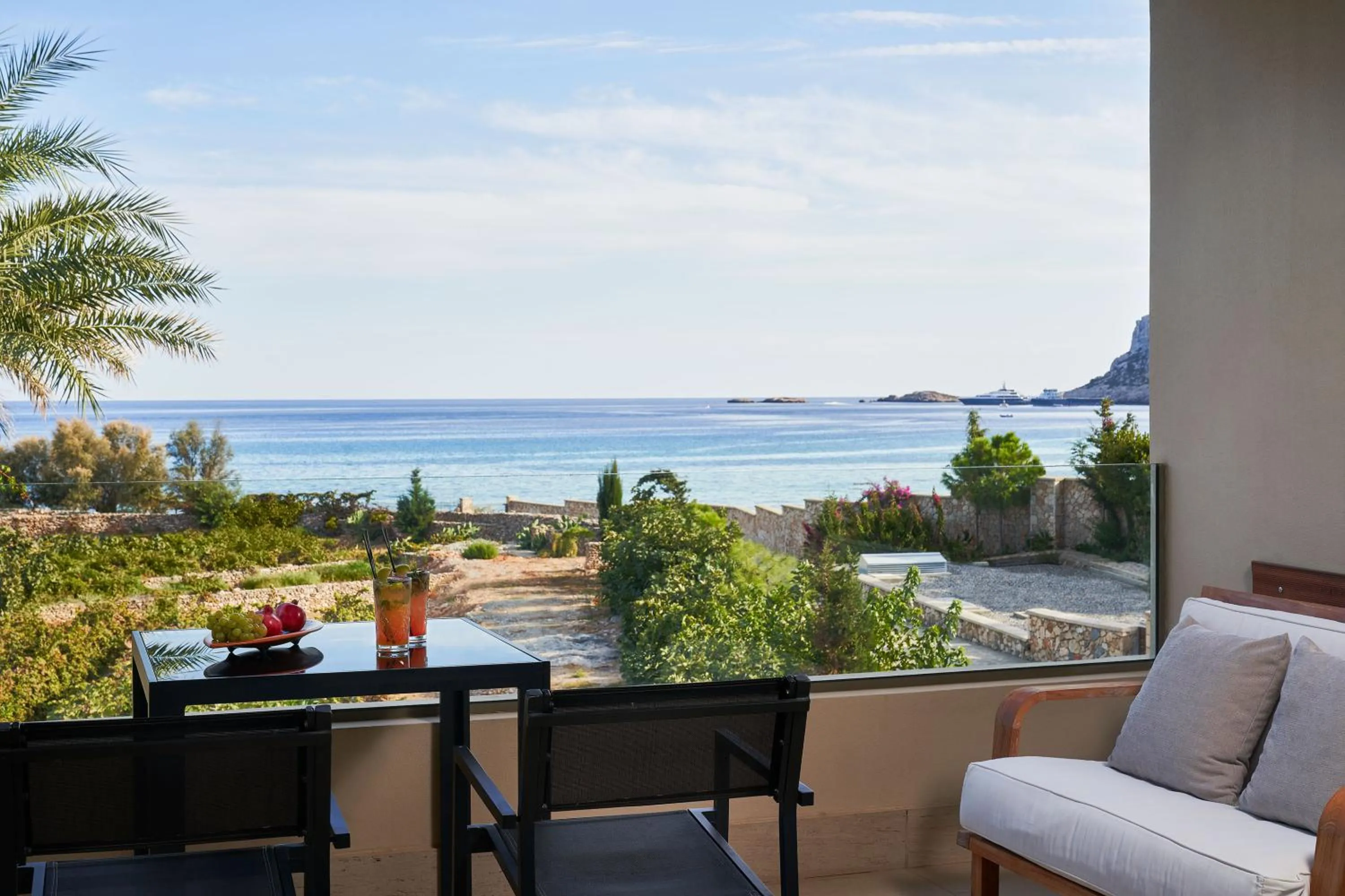 Balcony/Terrace in Aquagrand Artistic Luxury Beach Resort - Adults Only