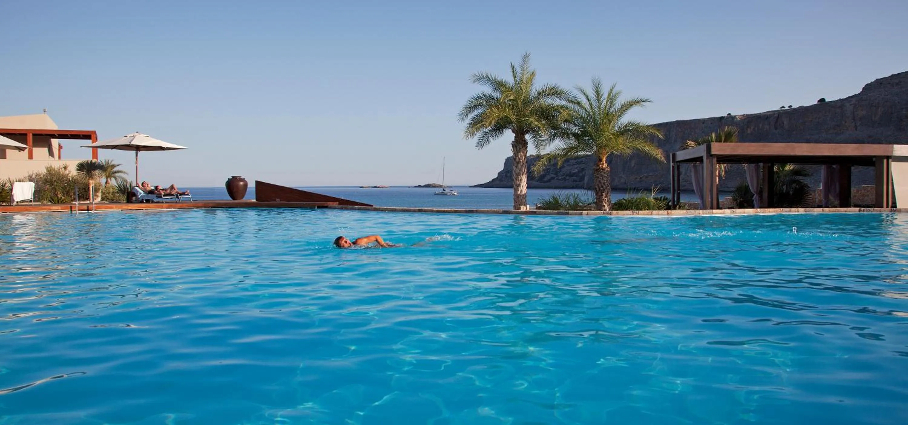 Swimming pool in Aquagrand Artistic Luxury Beach Resort - Adults Only