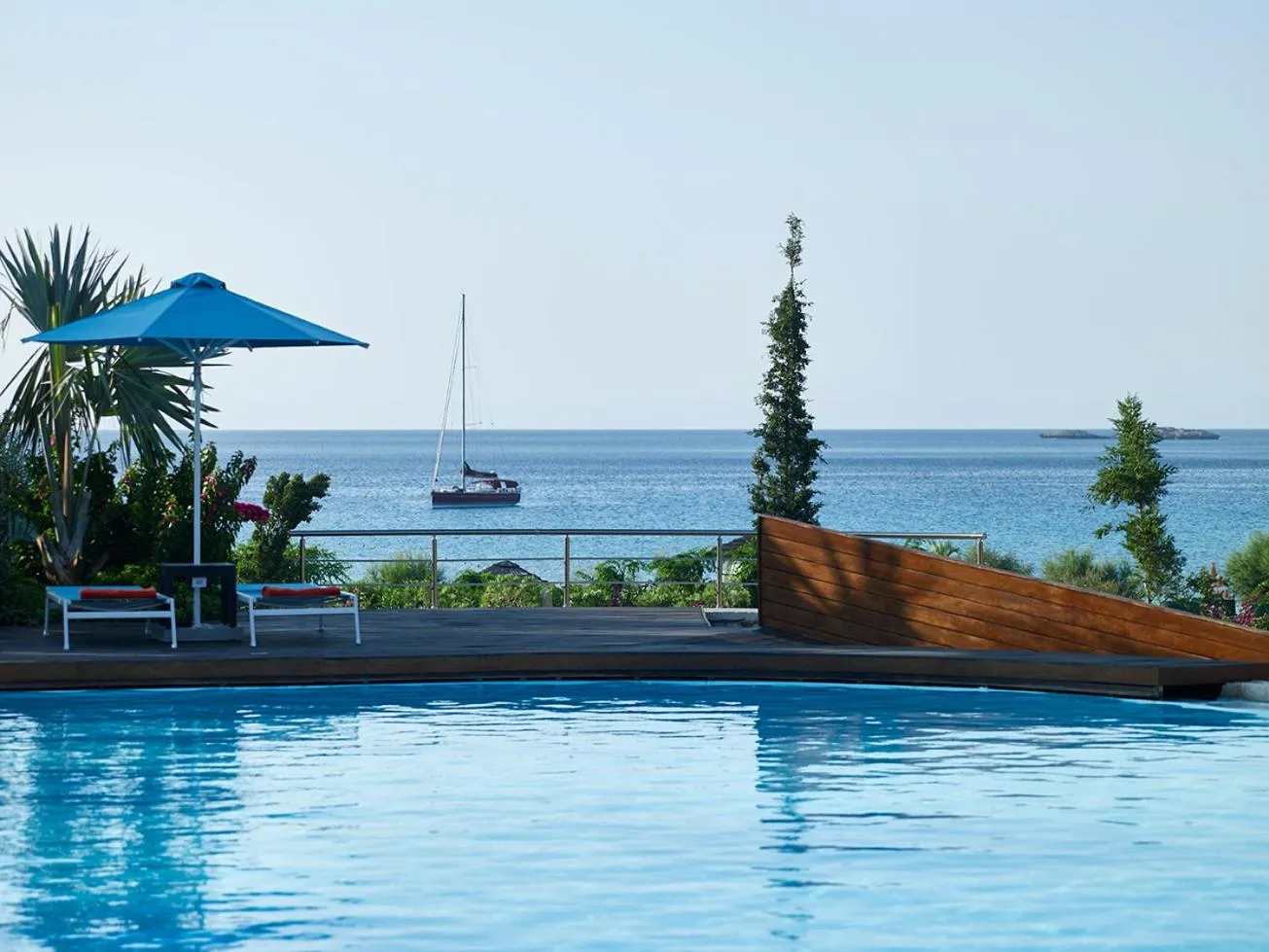 Swimming pool in Aquagrand Artistic Luxury Beach Resort - Adults Only