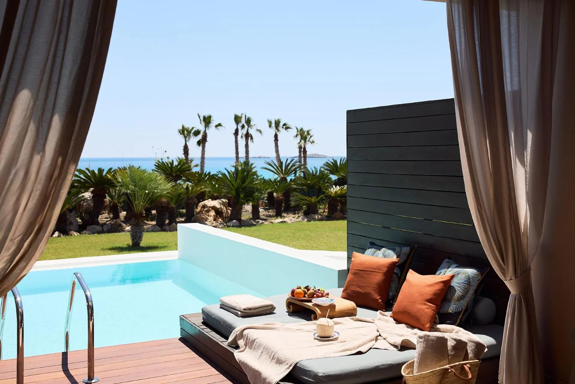 Pool view in Aquagrand Artistic Luxury Beach Resort - Adults Only