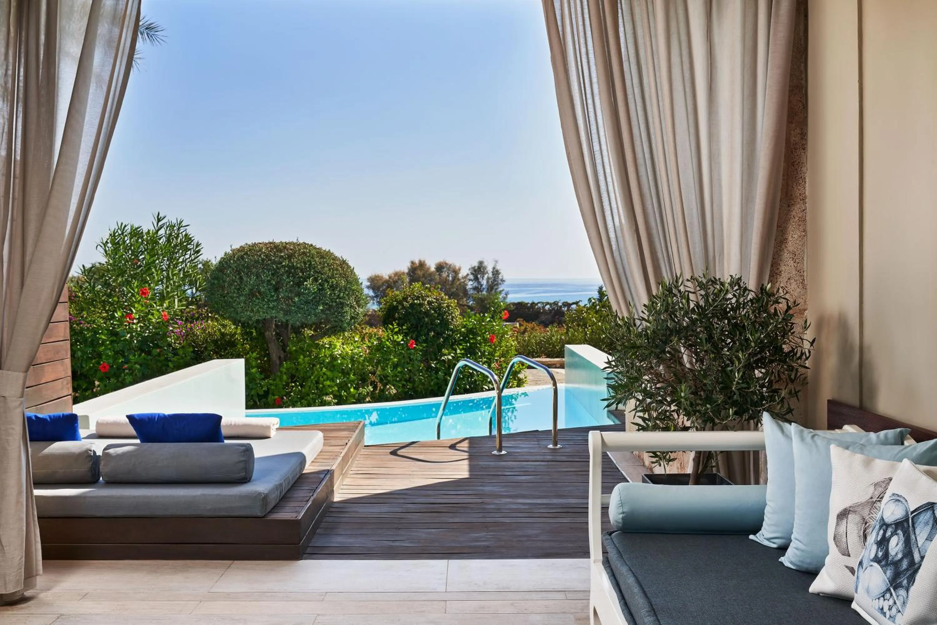 Swimming pool in Aquagrand Artistic Luxury Beach Resort - Adults Only