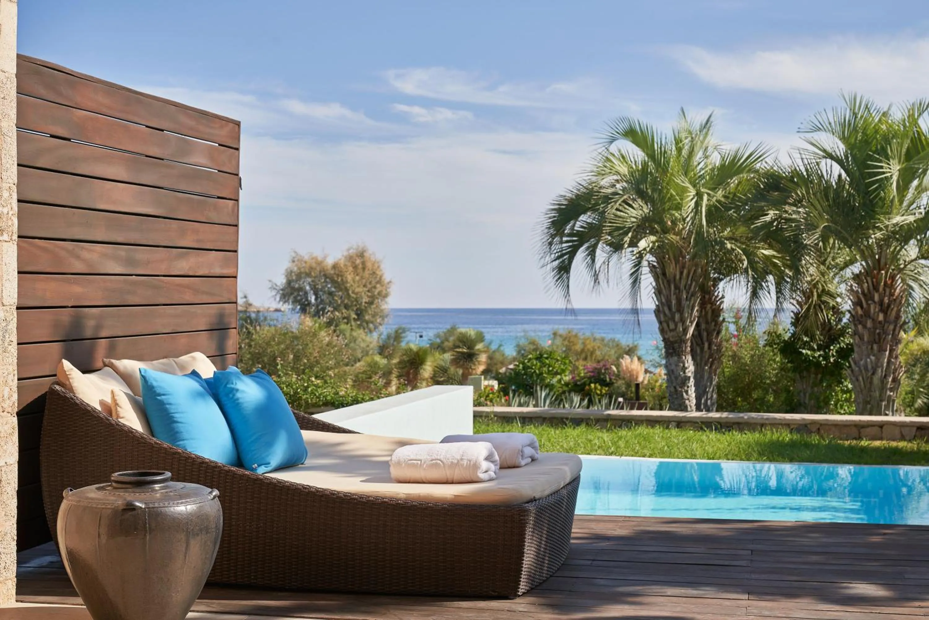 Swimming pool in Aquagrand Artistic Luxury Beach Resort - Adults Only