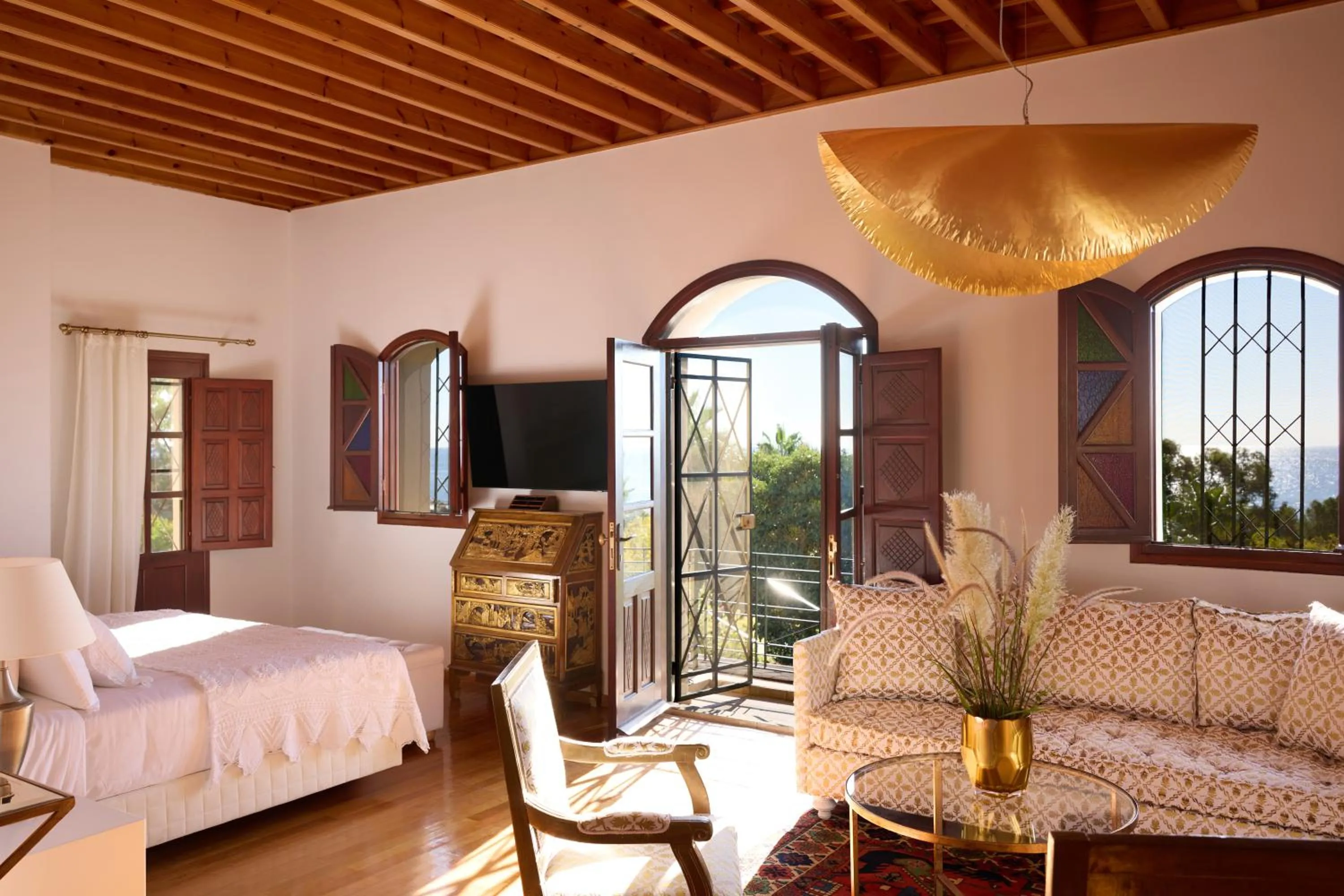 Bed in Aquagrand Artistic Luxury Beach Resort - Adults Only