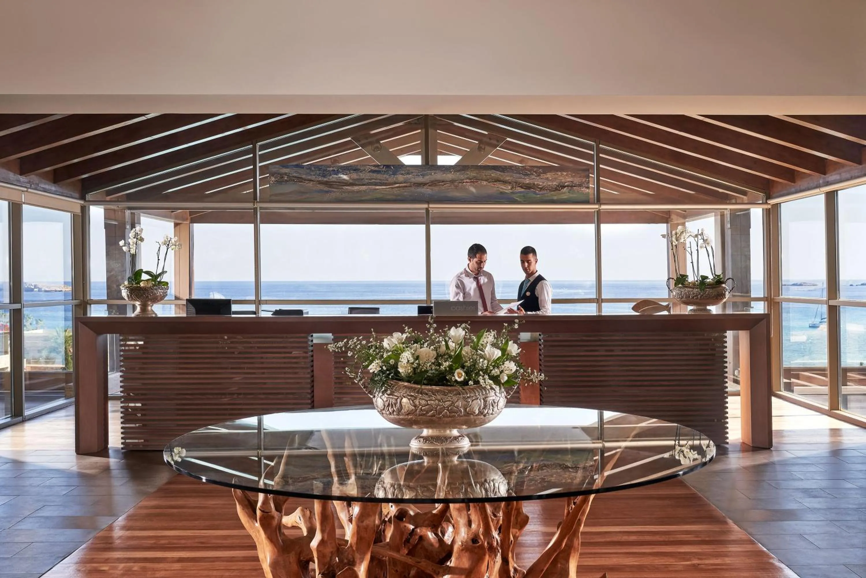 Lobby or reception in Aquagrand Artistic Luxury Beach Resort - Adults Only